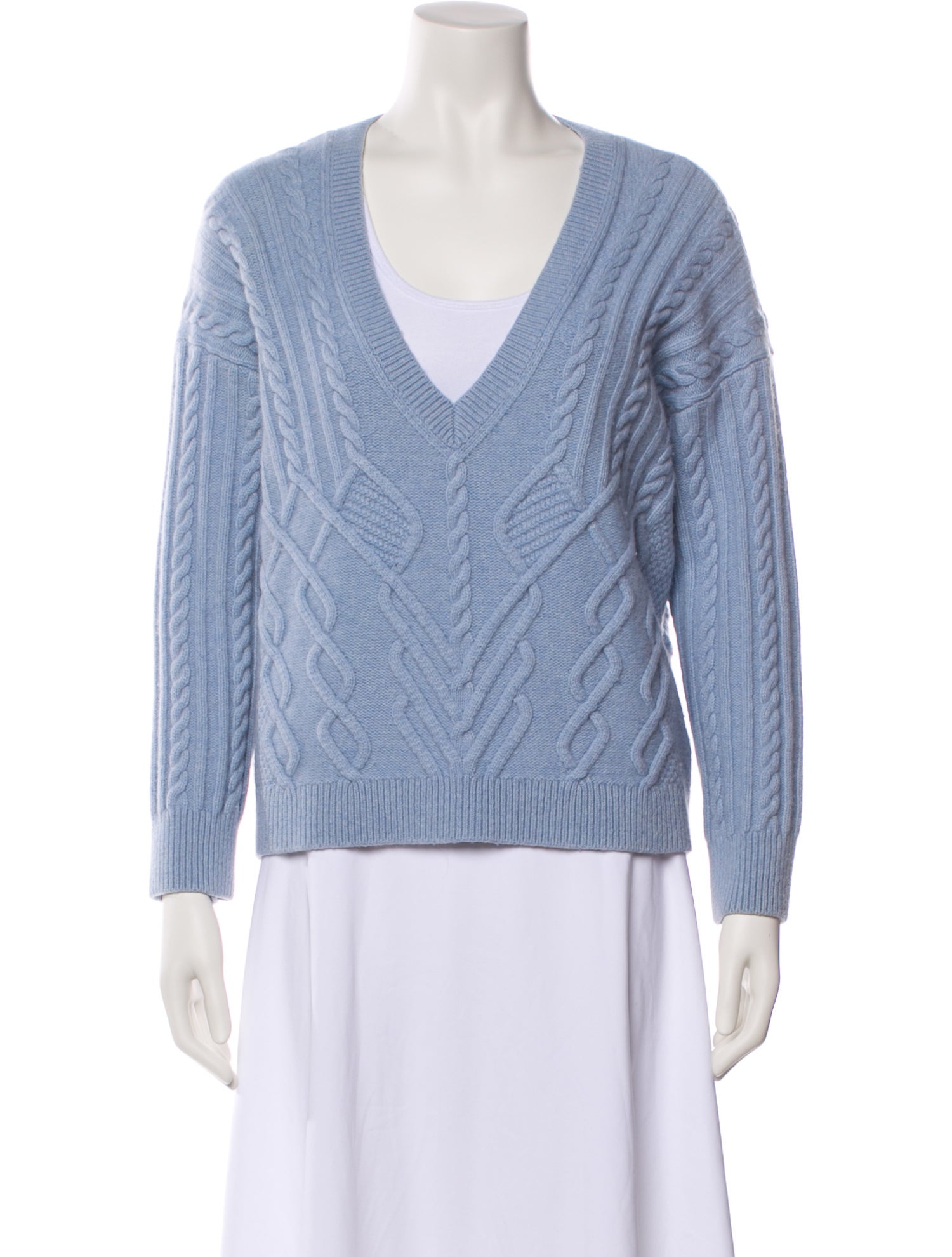 Intermix Wool V-Neck Sweater
