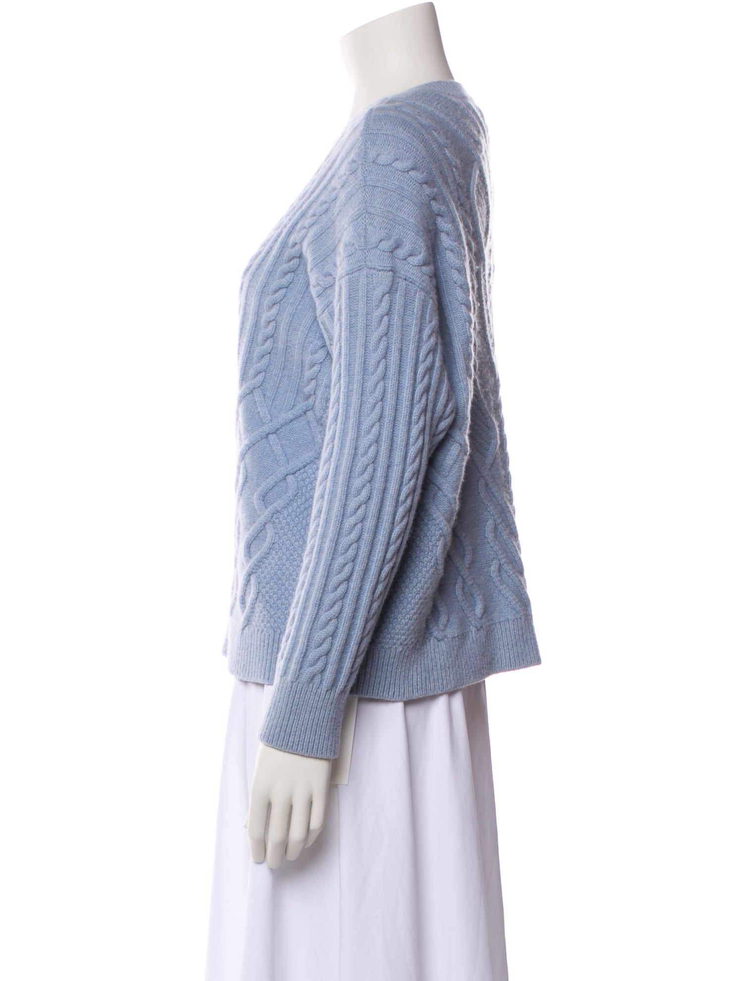 Intermix Wool V-Neck Sweater