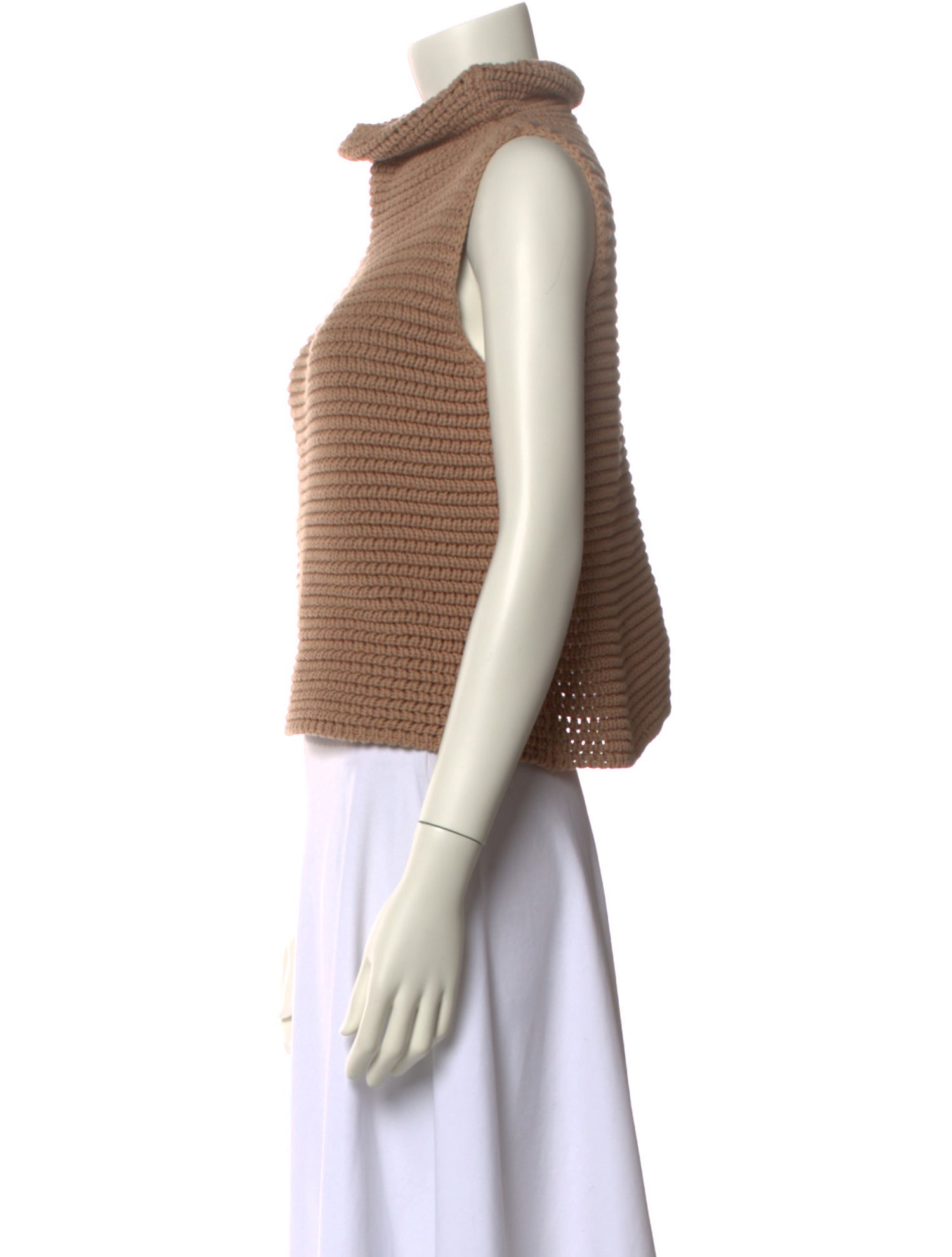 Intermix Striped Turtleneck Sweater