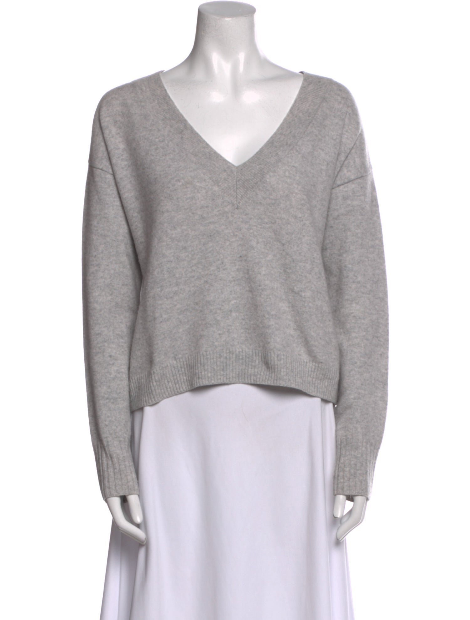 Intermix Cashmere V-Neck Sweater