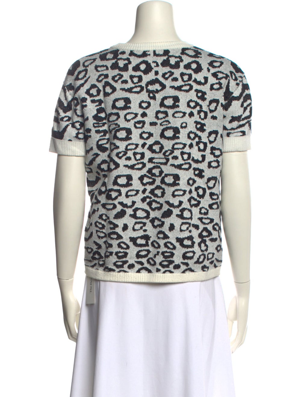 Intermix Nylon Pullover Neutrals Printed Short Sl… - image 3