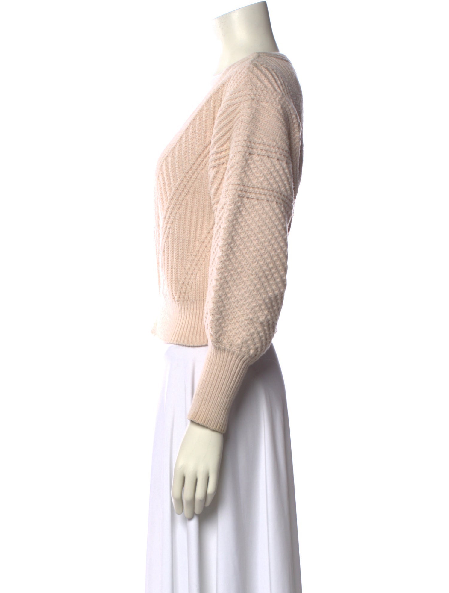 Intermix V-Neck Sweater