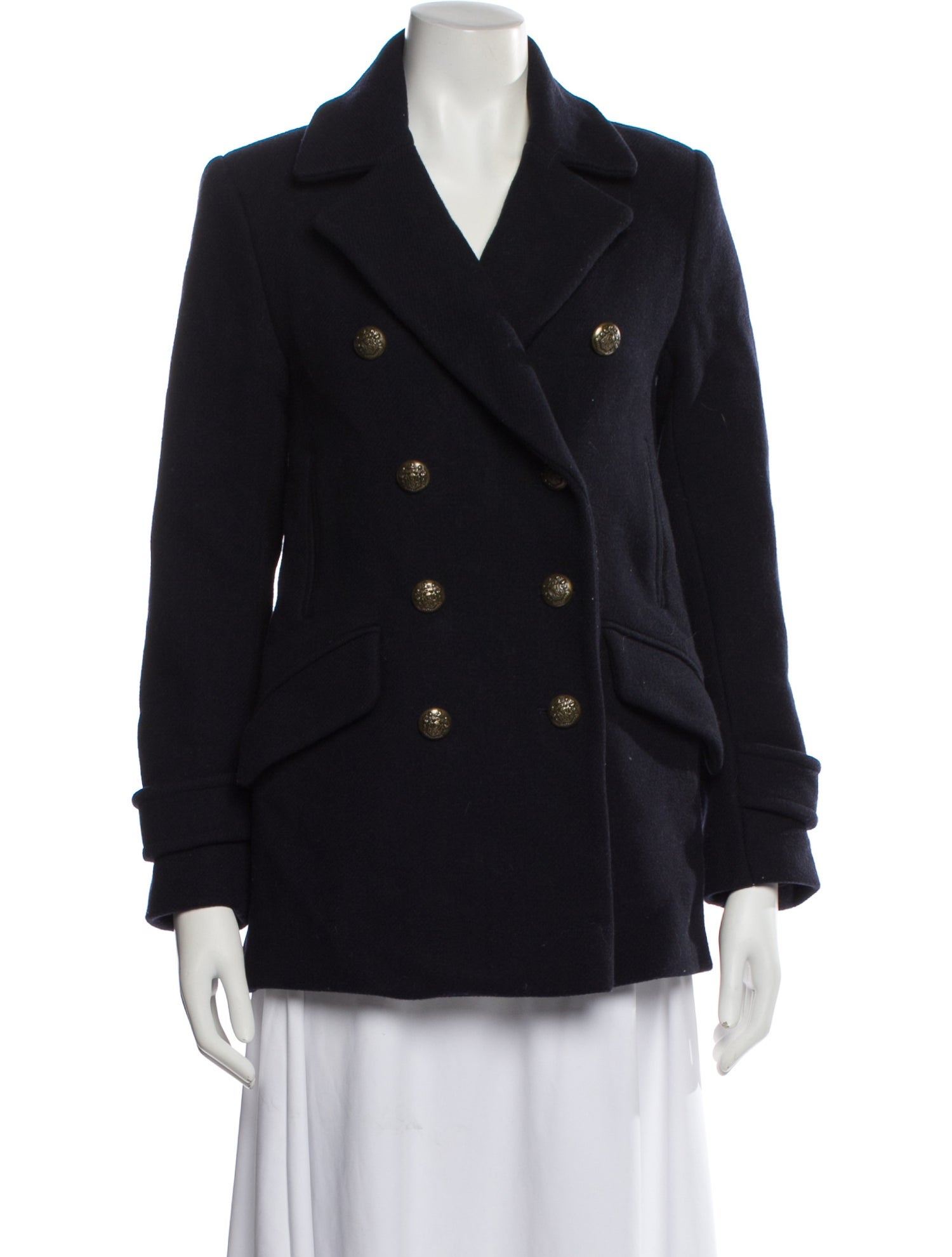 Intermix Wool Peacoat