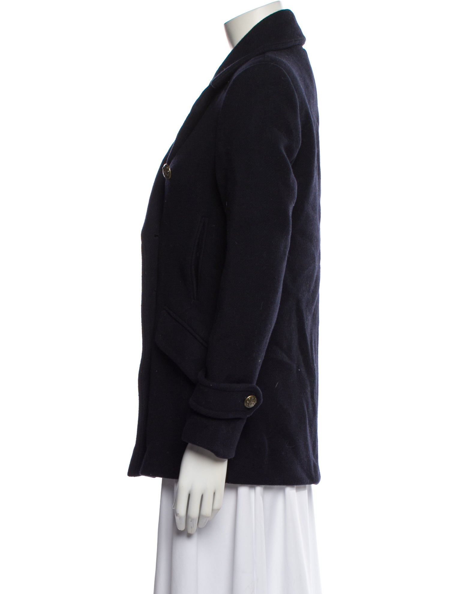 Intermix Wool Peacoat