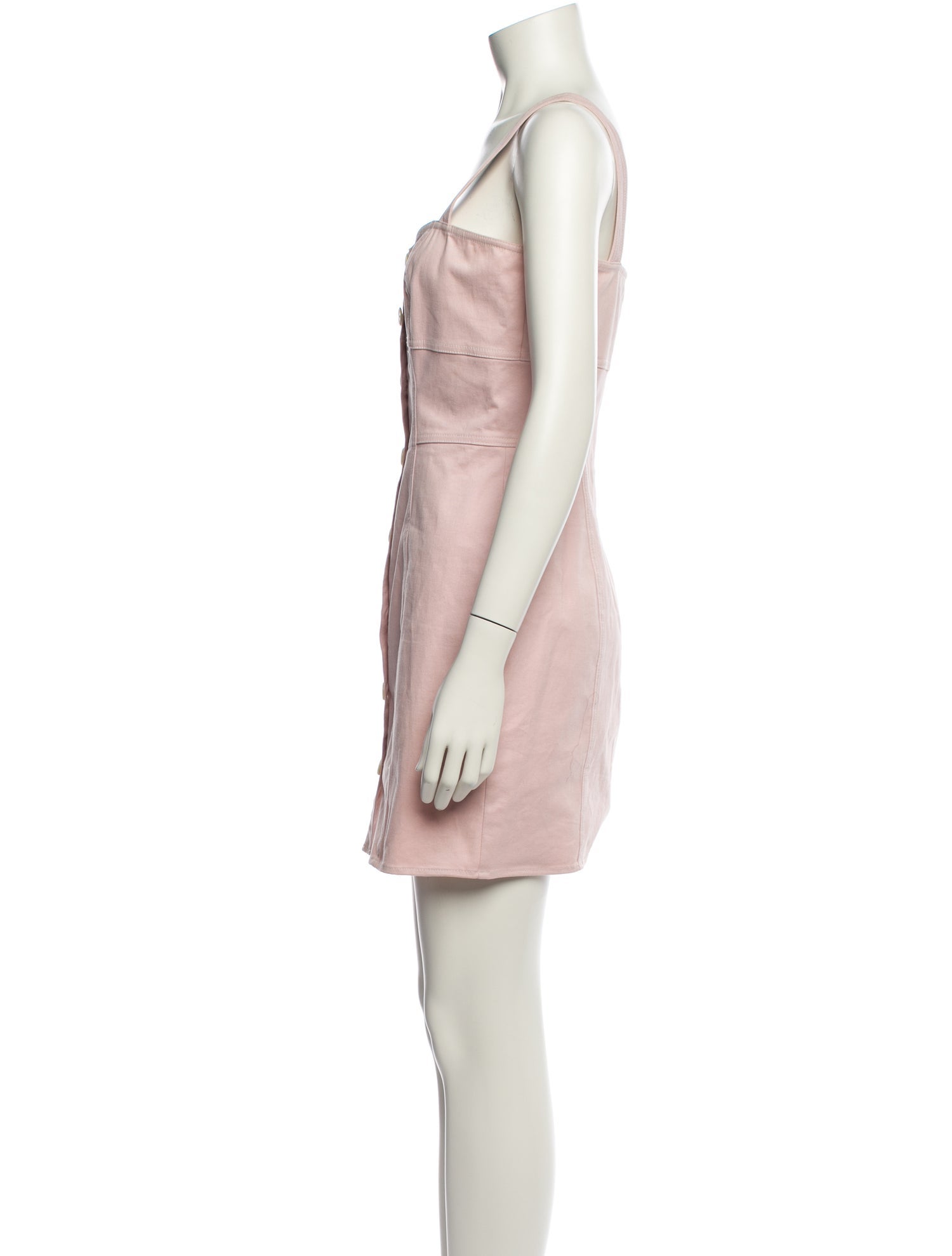 Intermix Square Neckline Mini Dress