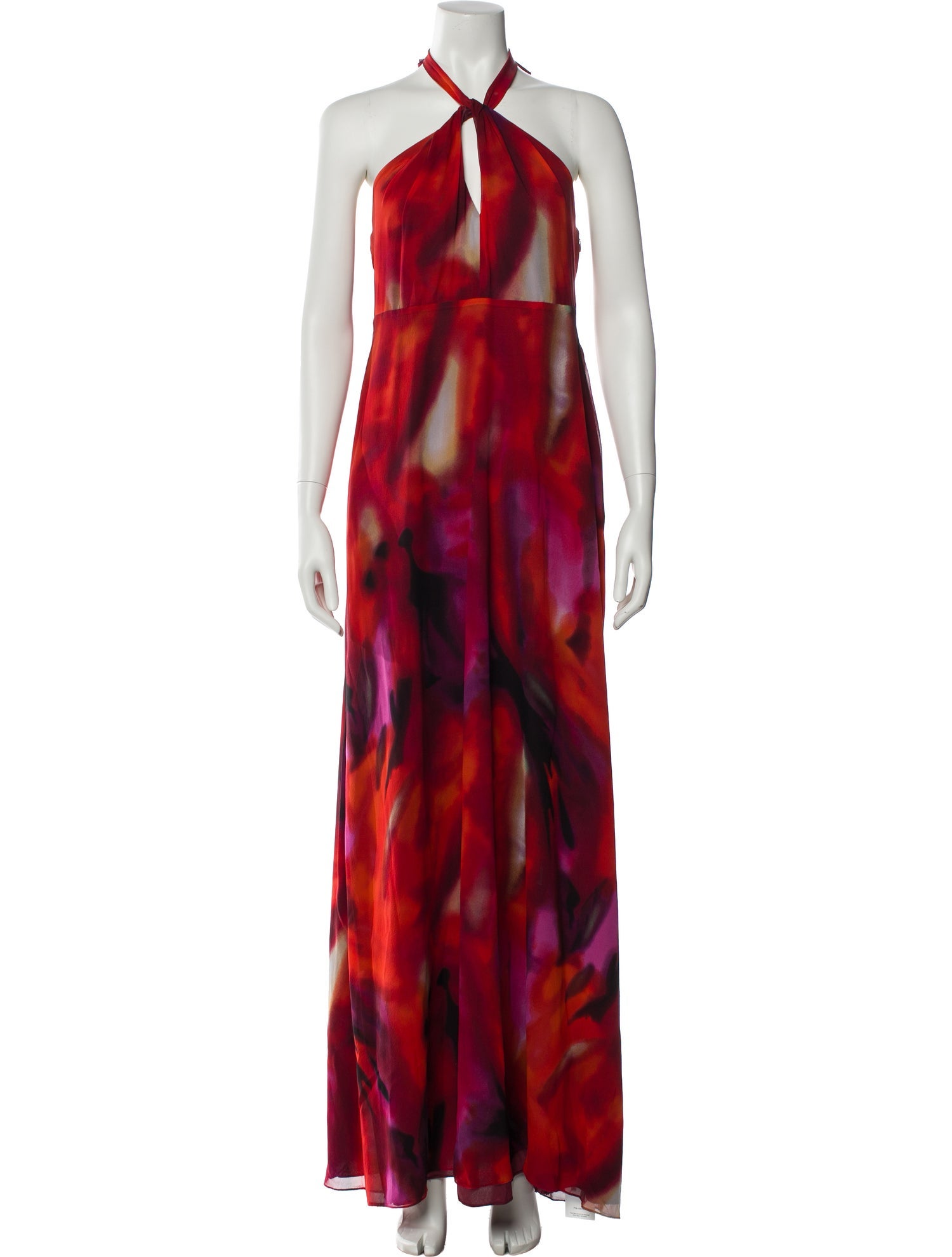Intermix Printed Long Dress