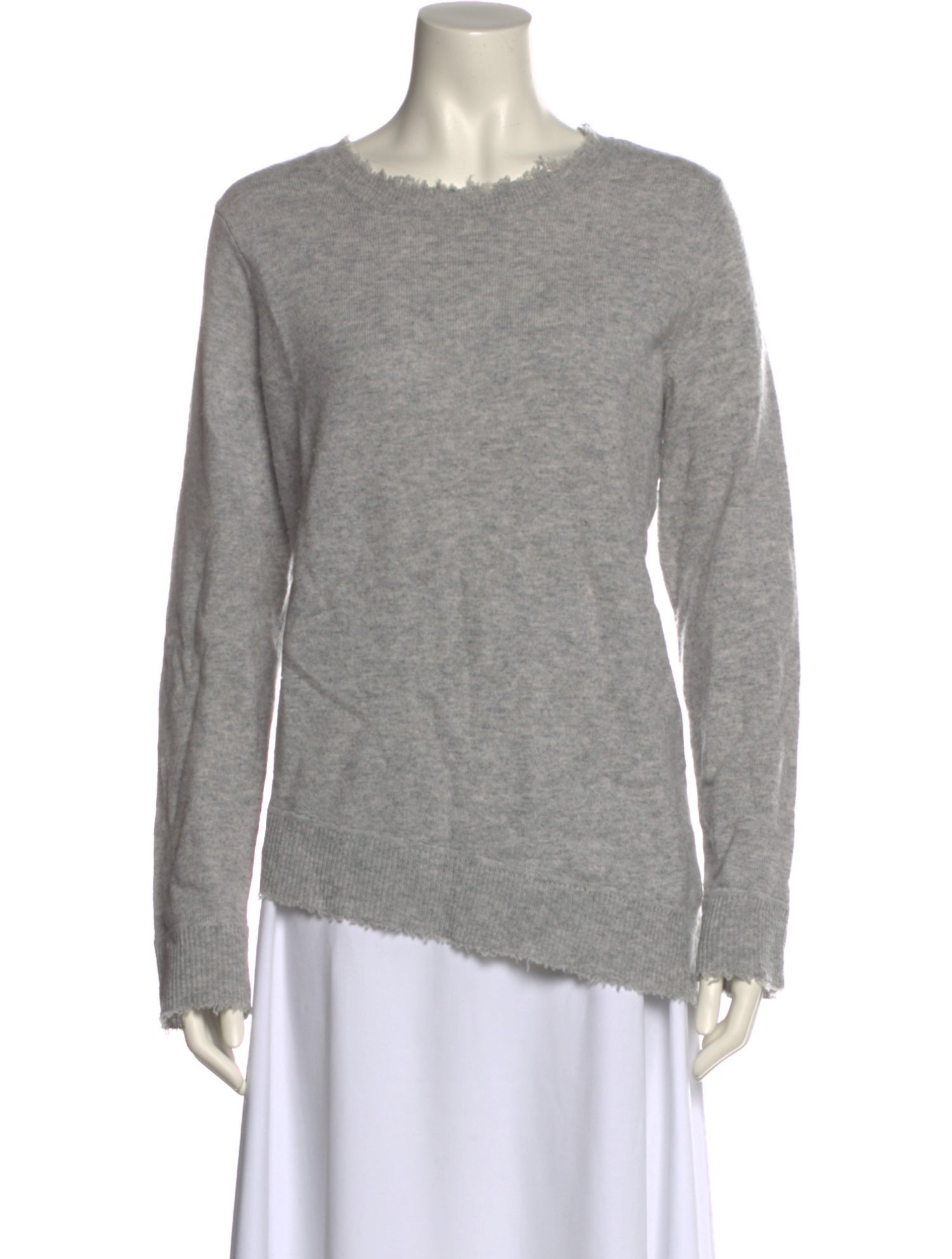 Intermix Wool Crew Neck Sweater