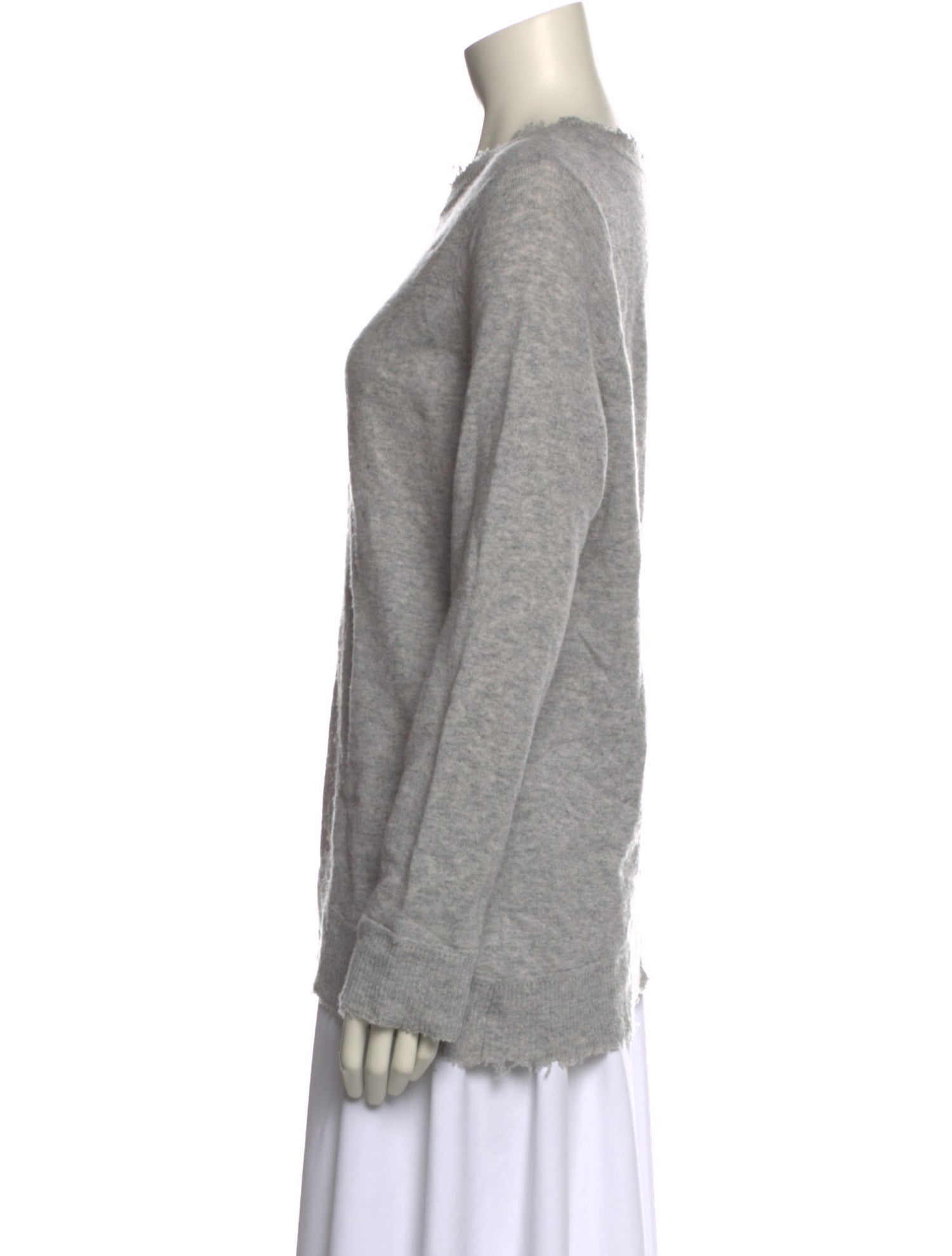 Intermix Wool Crew Neck Sweater