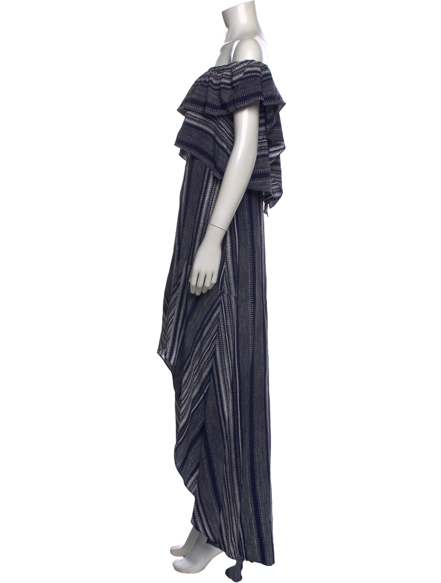 Intermix Silk Long Dress