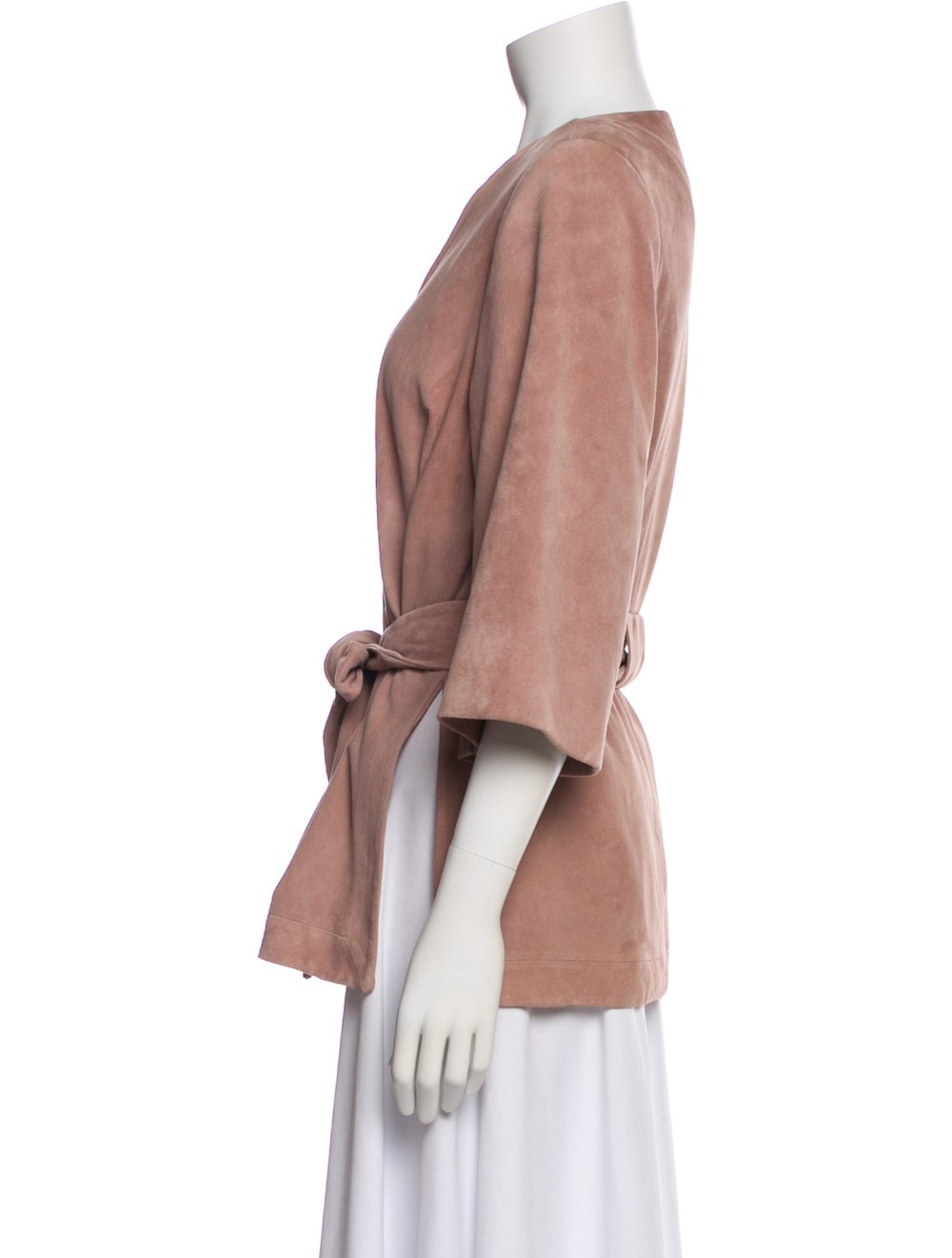 Intermix Leather Evening Jacket - image 2