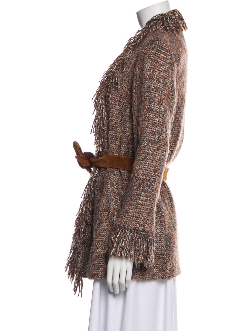 Intermix Nylon Tweed Pattern Evening Jacket - image 2