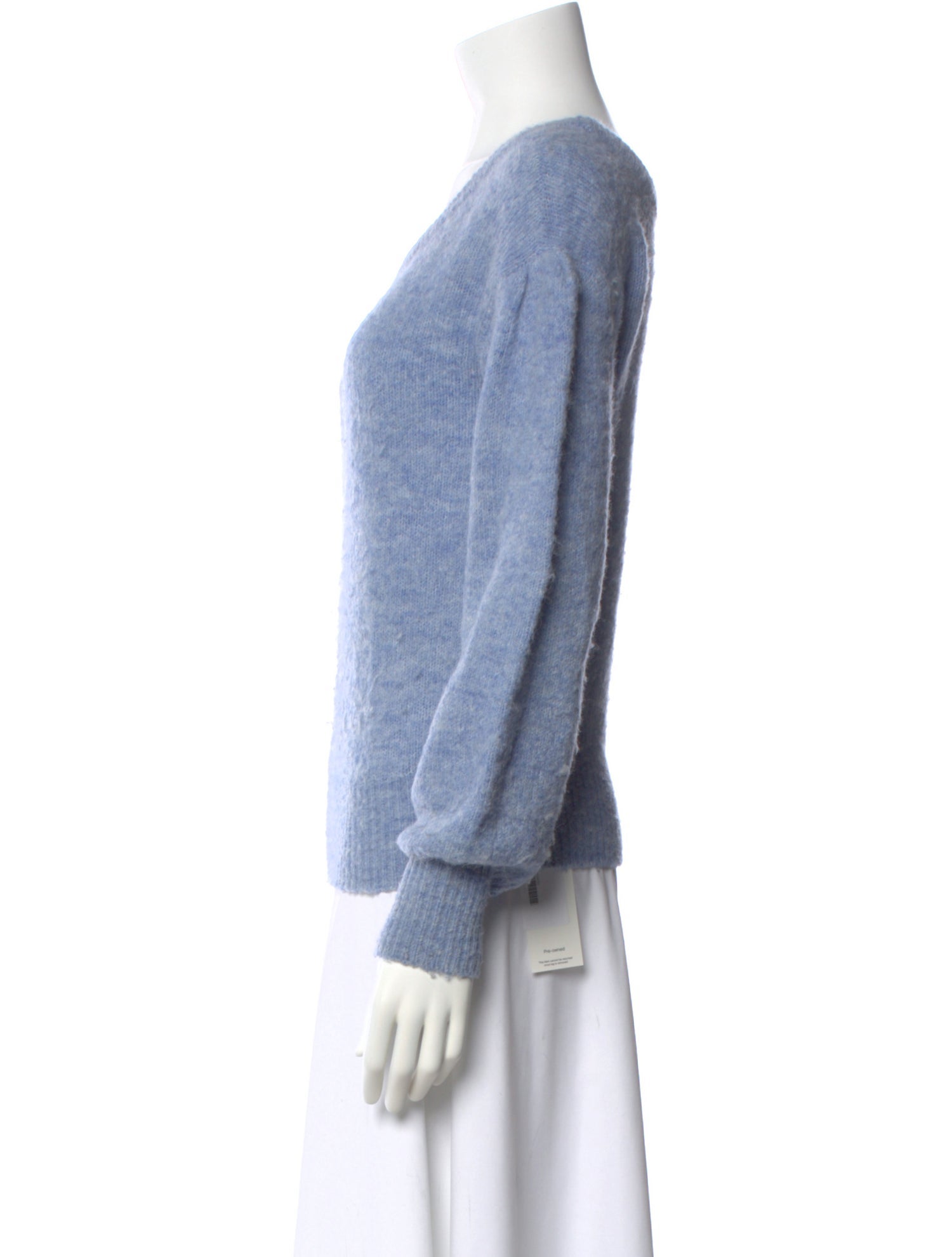 Intermix Scoop Neck Sweater