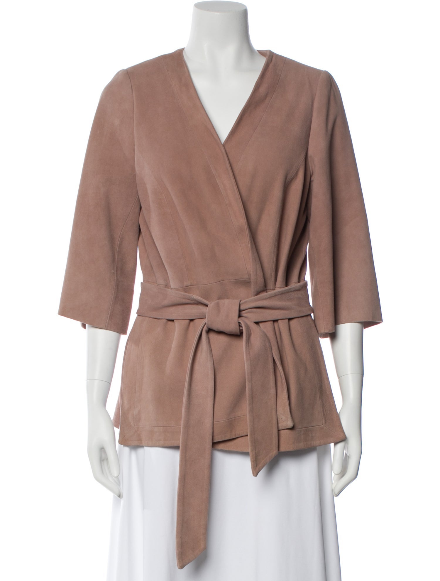 Intermix Leather Evening Jacket