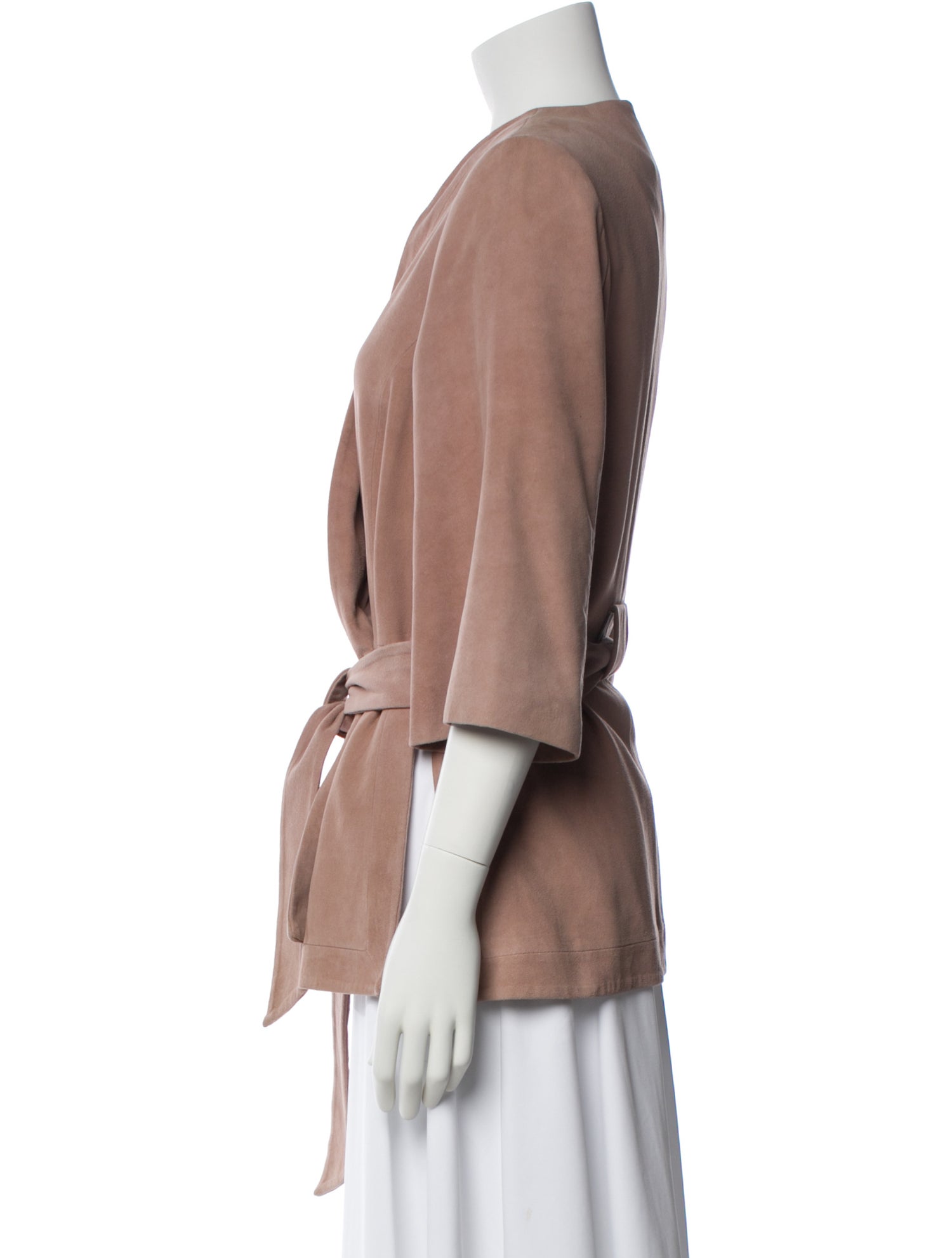 Intermix Leather Evening Jacket