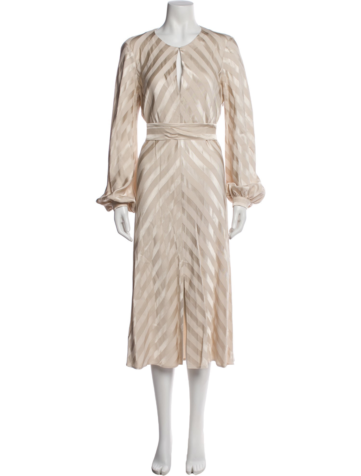 Intermix Crew Neck Long Dress