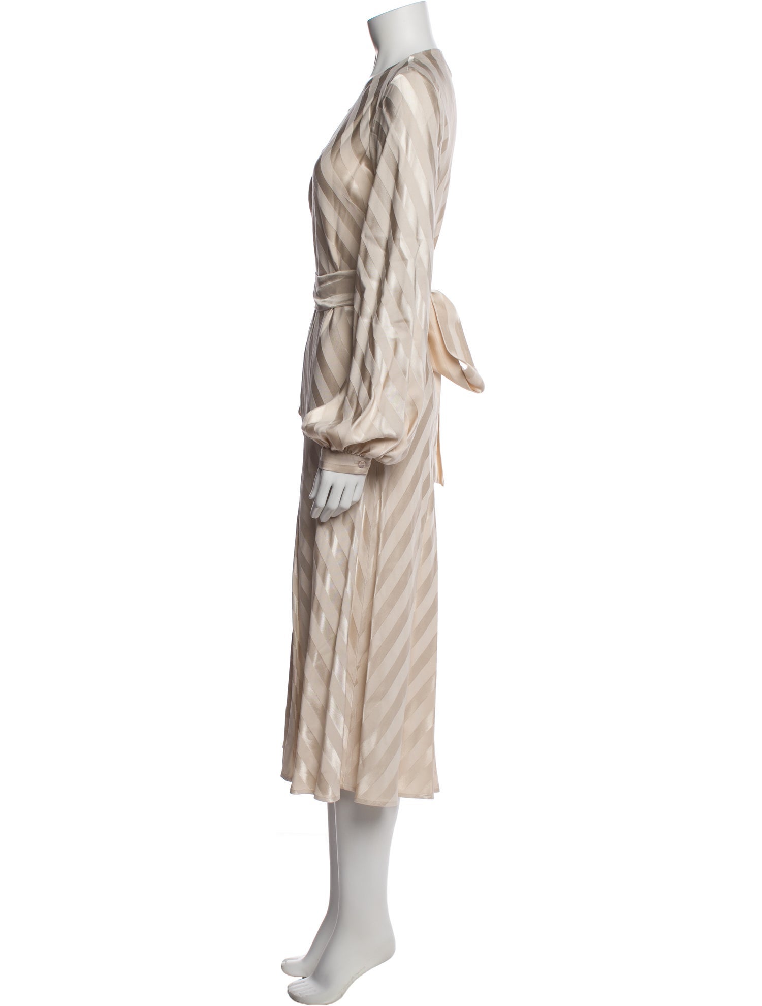 Intermix Crew Neck Long Dress