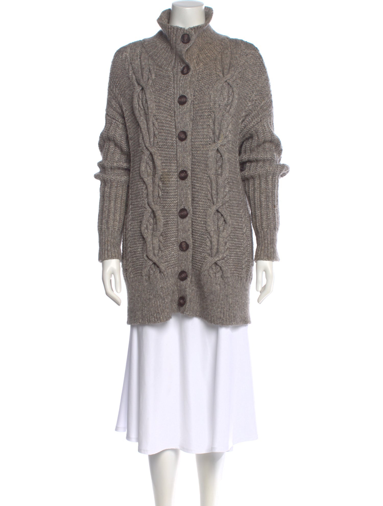 Intermix Mock Neck Sweater