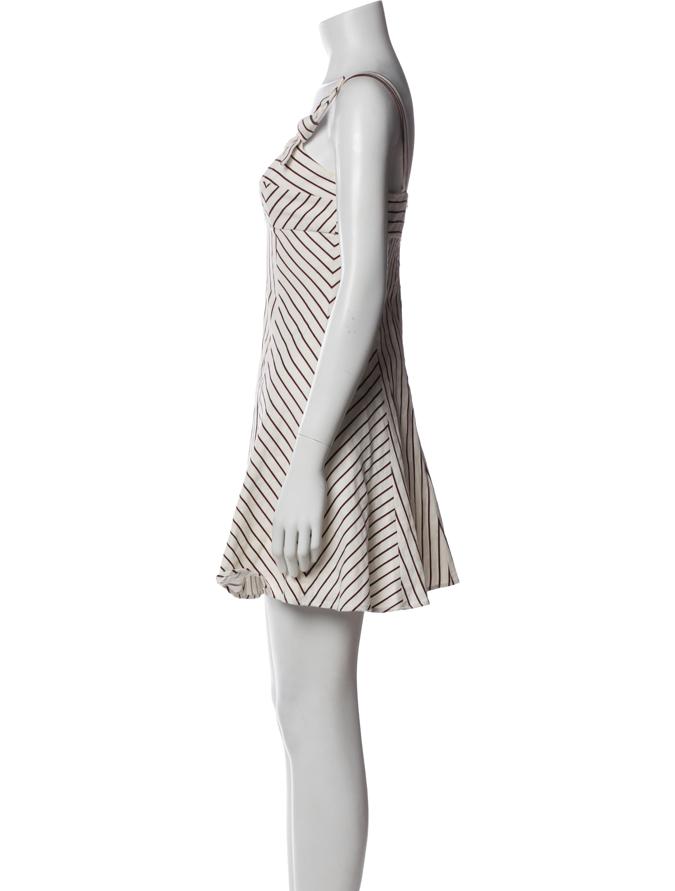 Intermix Striped Mini Dress
