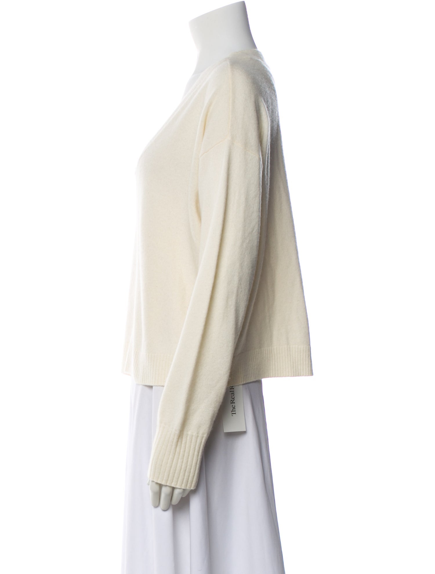 Intermix Cashmere V-Neck Sweater