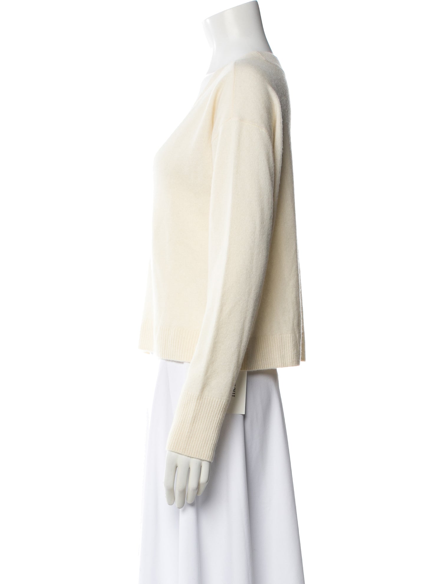 Intermix Cashmere V-Neck Sweater