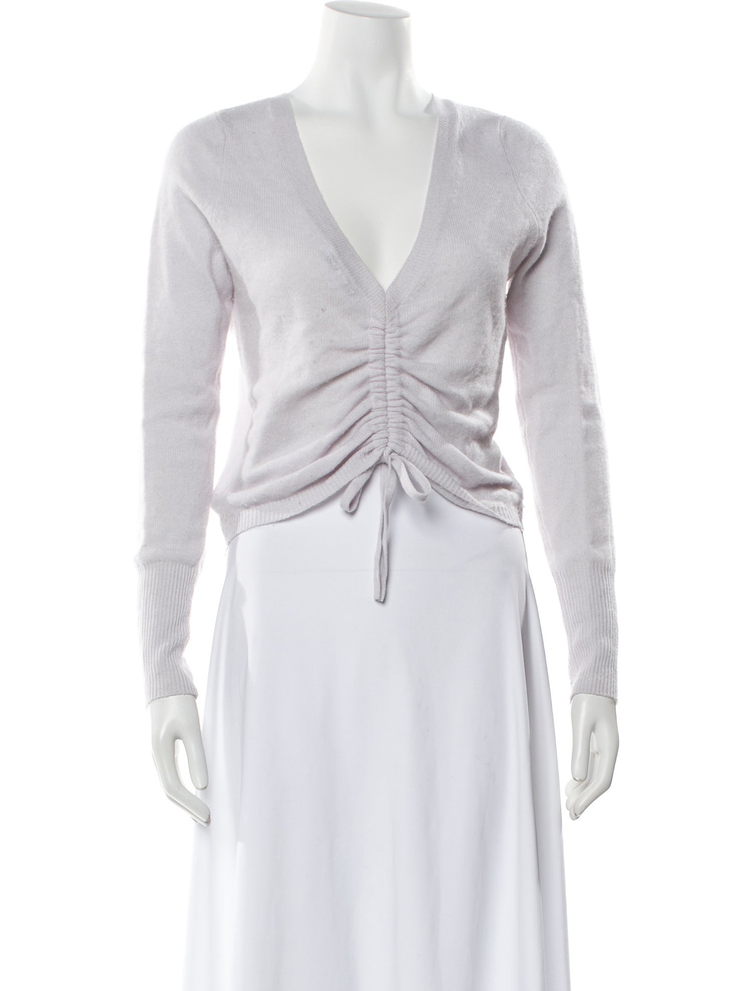 Intermix Cashmere V-Neck Sweater