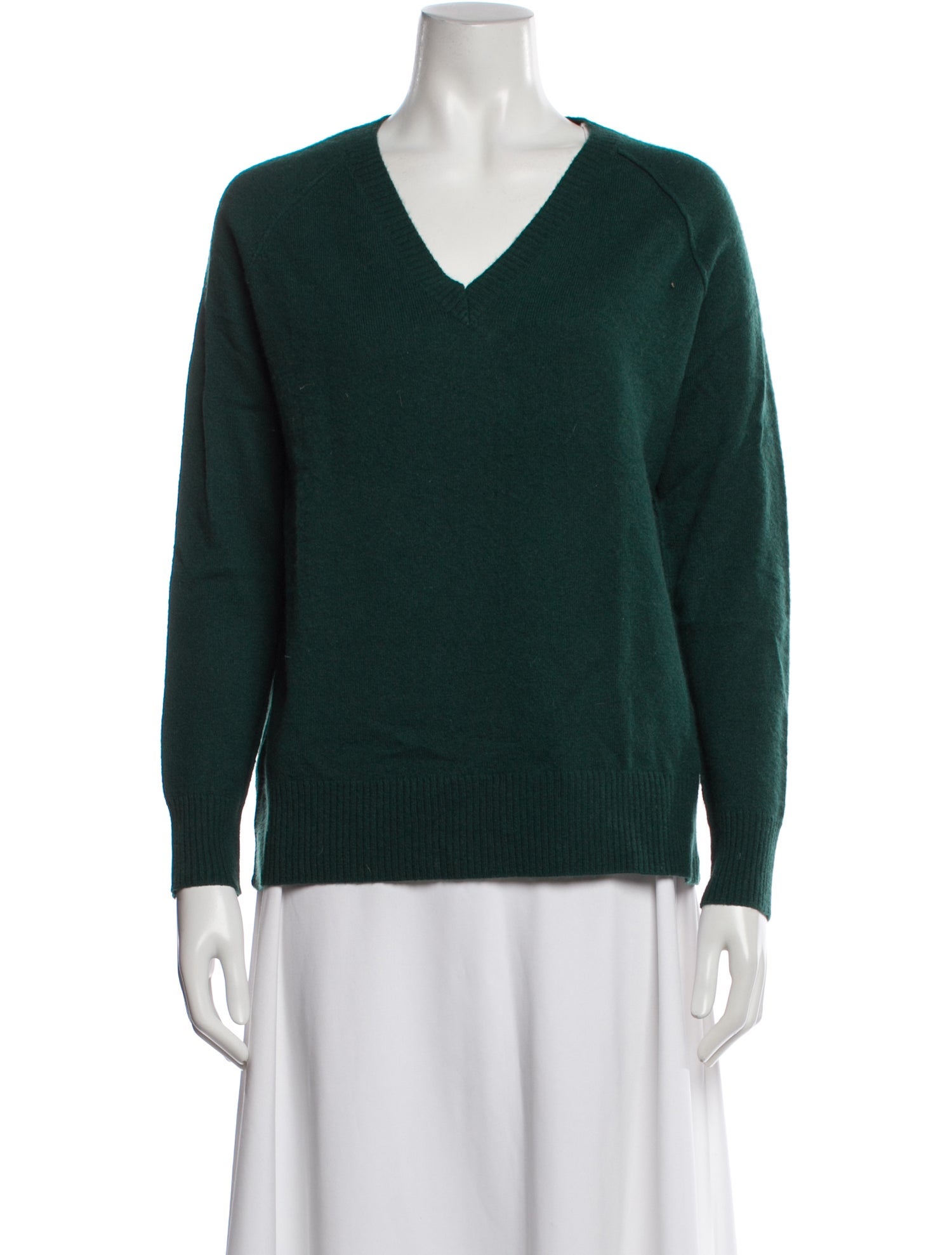 Intermix Cashmere V-Neck Sweater