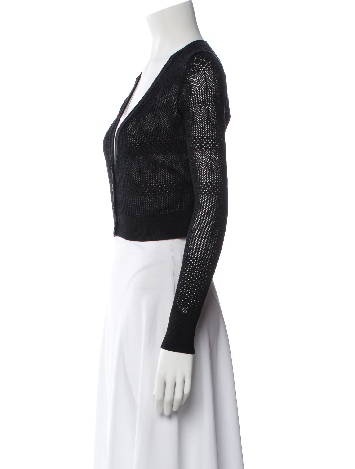 Intermix V-Neck Sweater