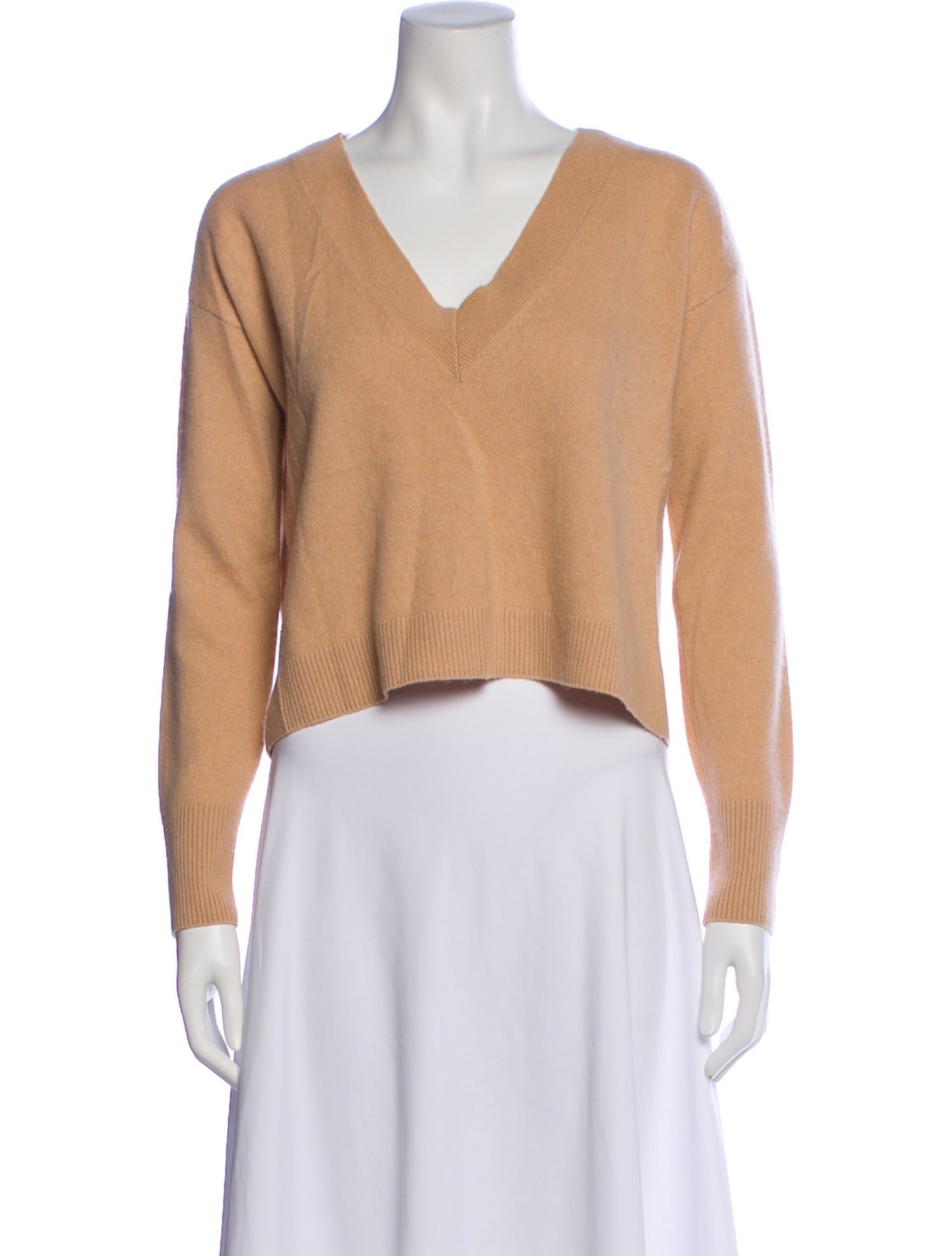 Intermix Cashmere V-Neck Sweater