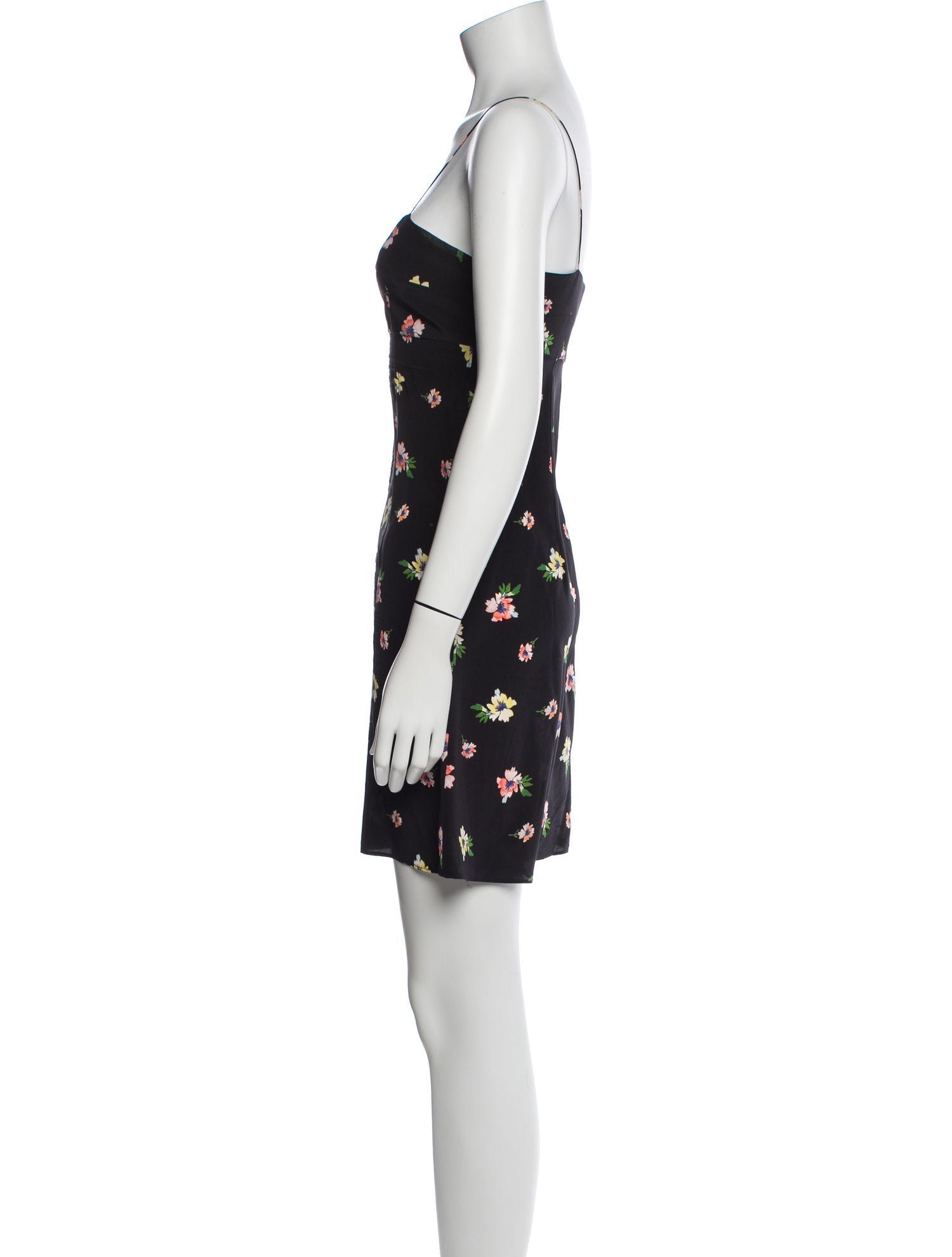 Intermix Silk Mini Dress