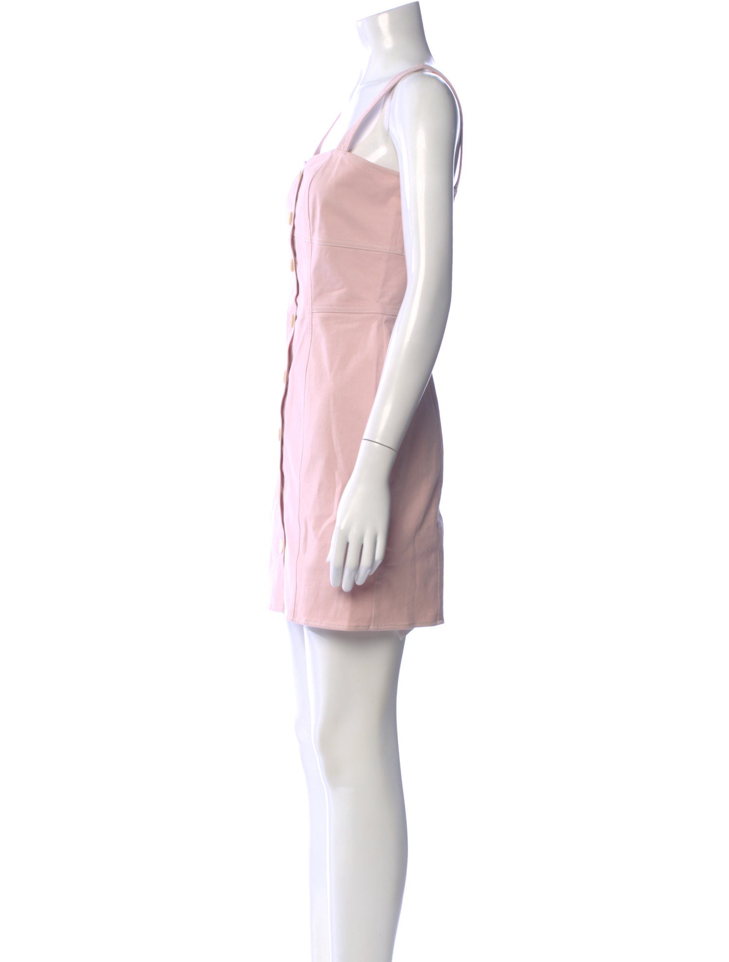 Intermix Square Neckline Mini Dress