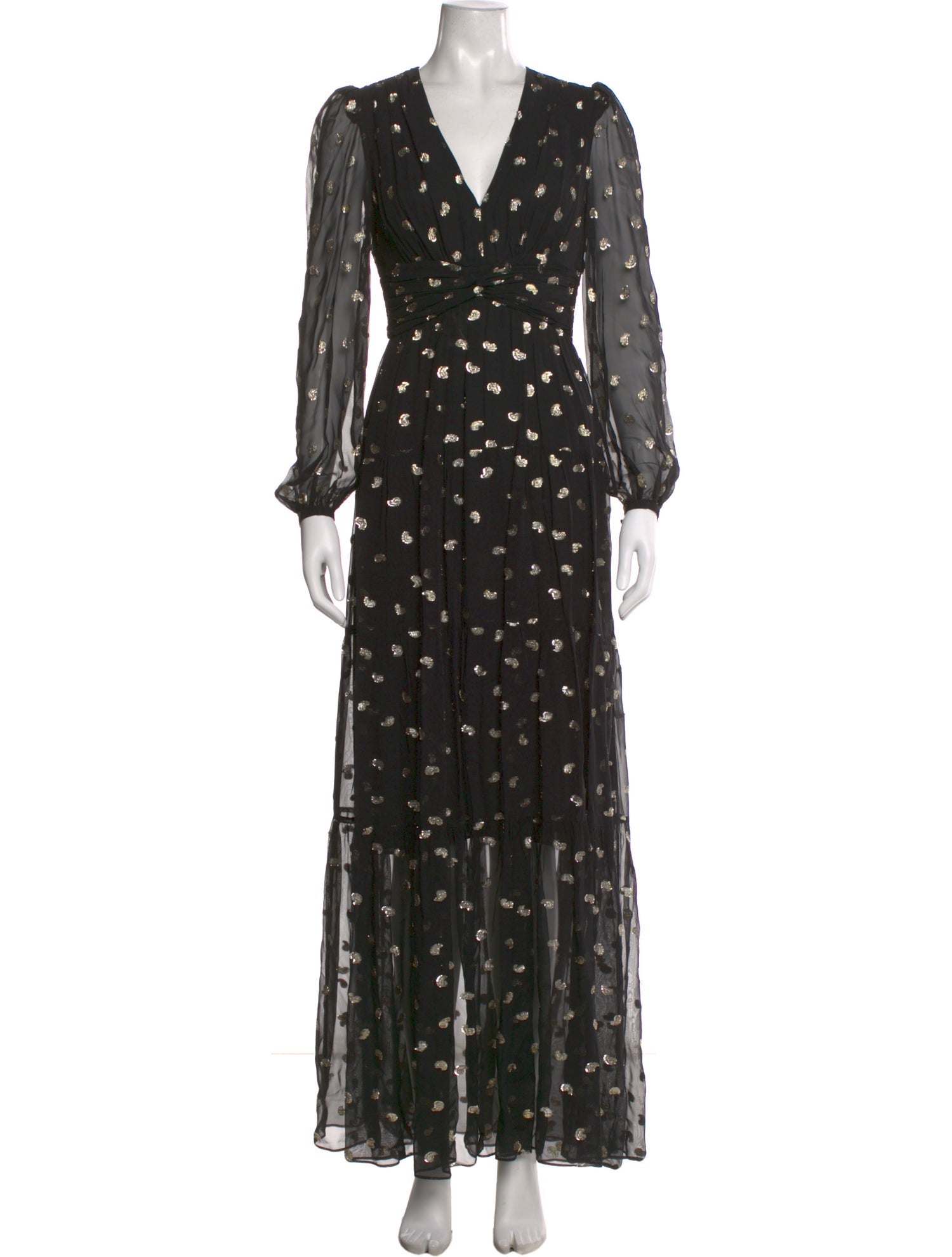 Intermix Floral Print Long Dress