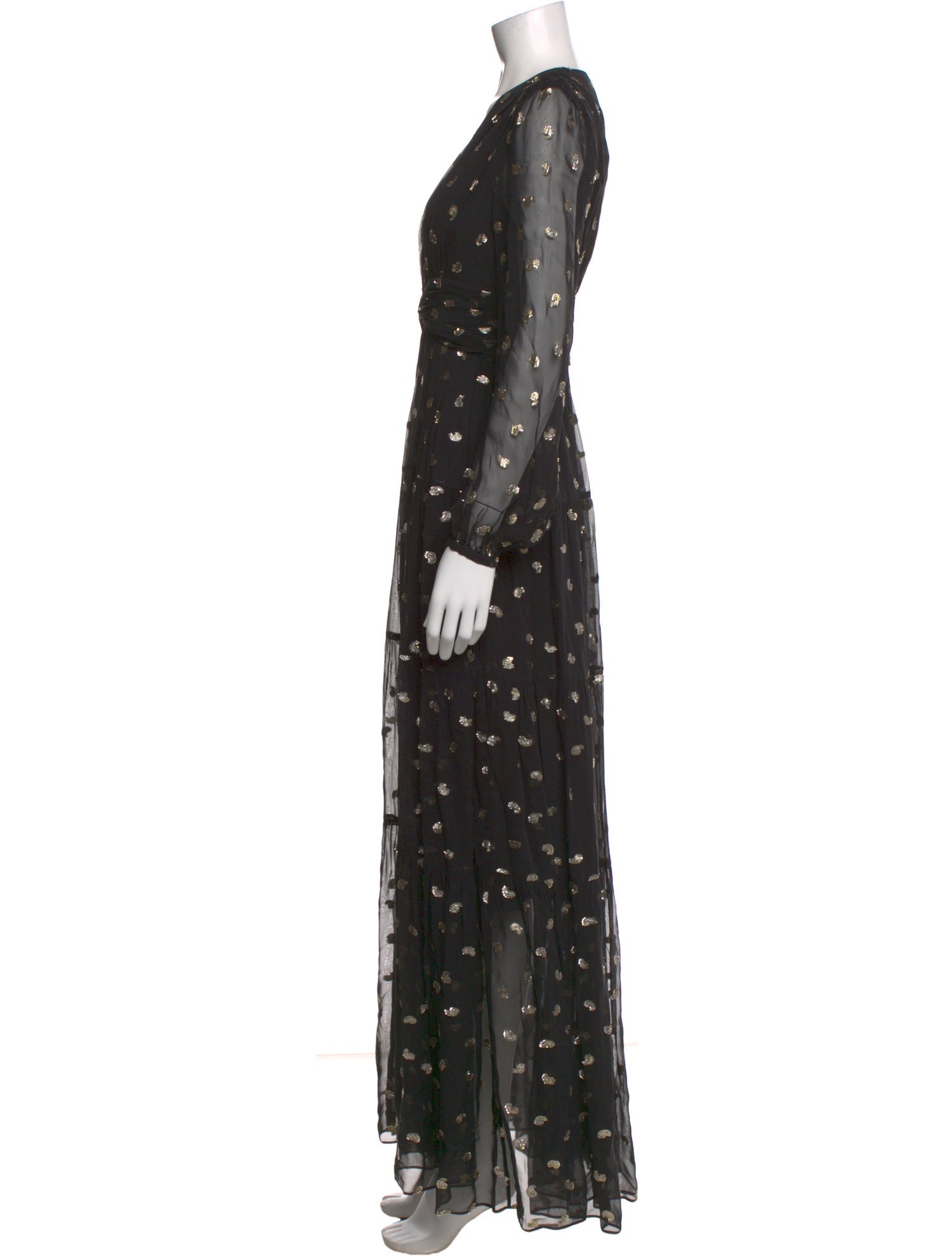 Intermix Floral Print Long Dress