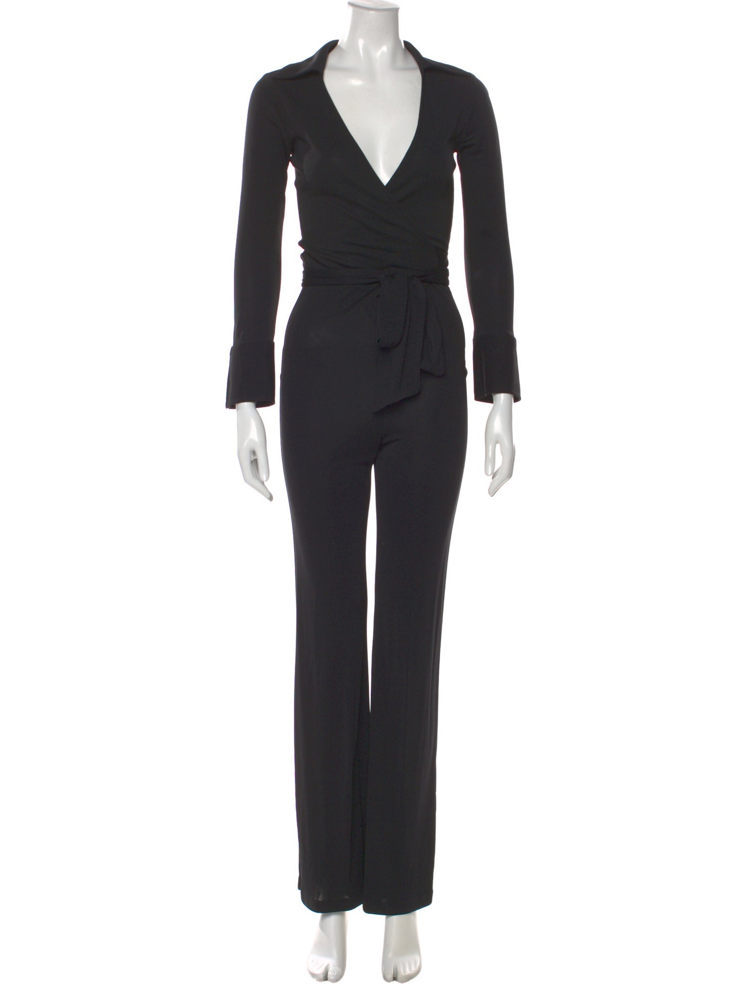 Intermix Plunge Neckline Jumpsuit