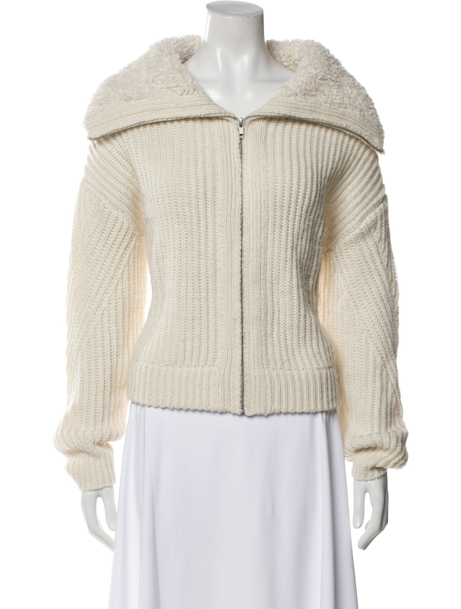 Intermix Wool Crew Neck Sweater