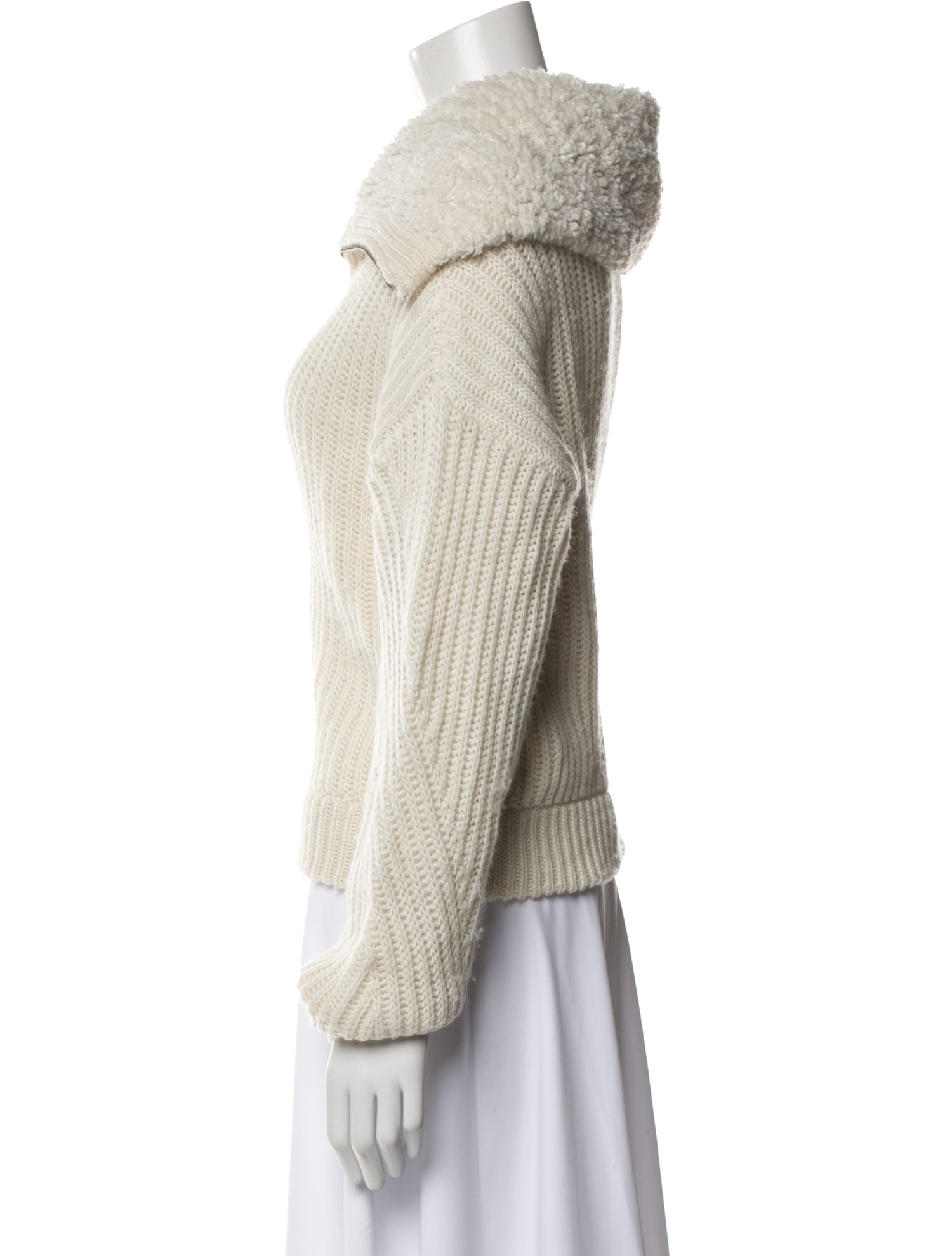 Intermix Wool Crew Neck Sweater