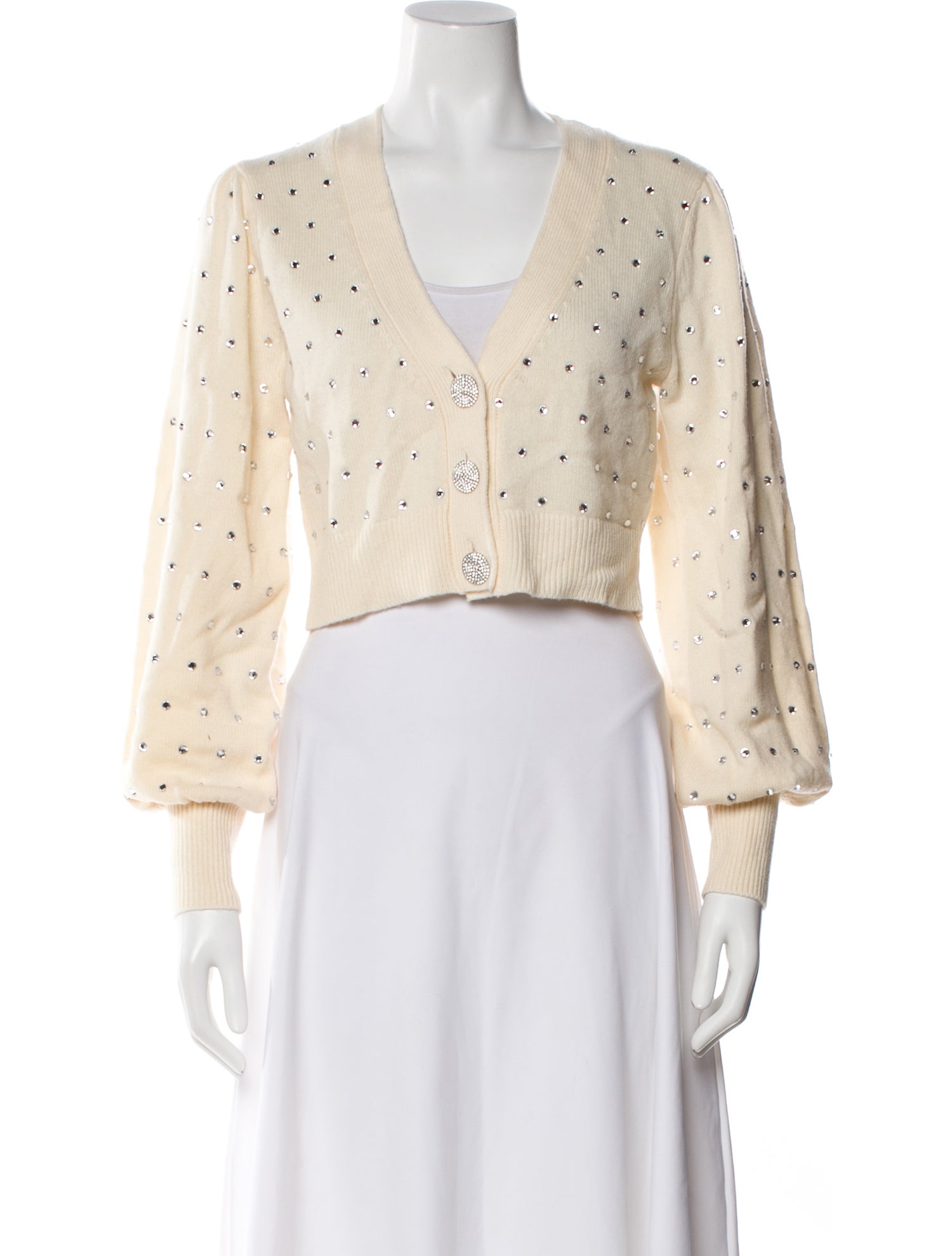 Intermix Wool Printed Sweater