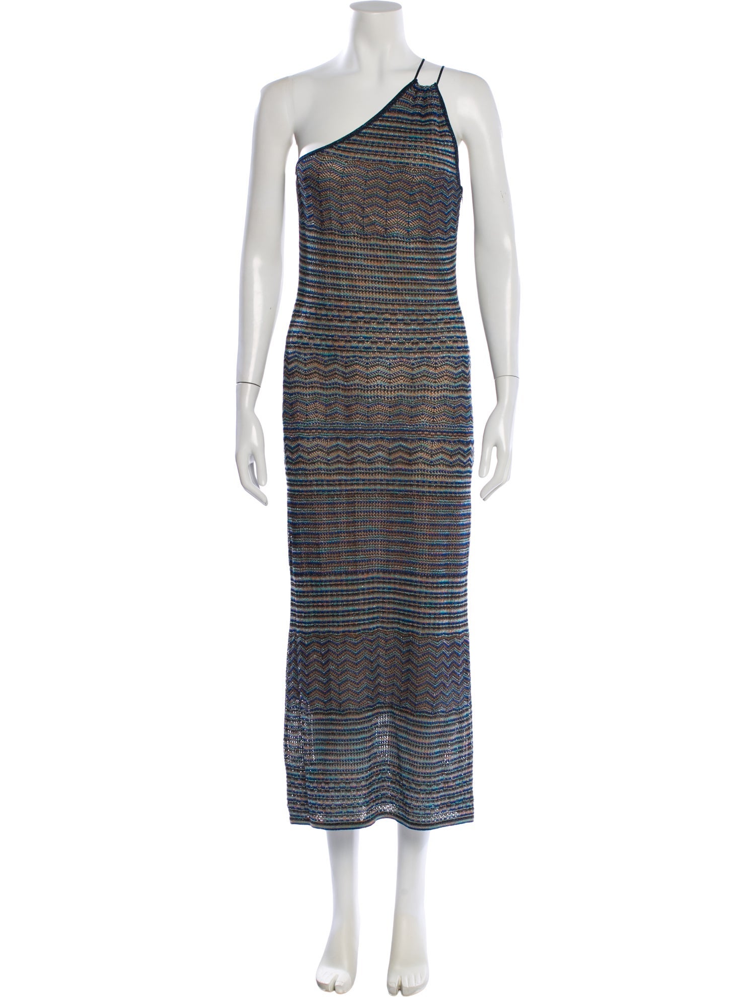 Intermix Striped Long Dress w/ Tags