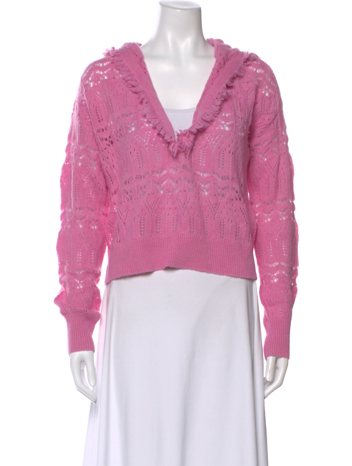 Intermix Cashmere V-Neck Sweater