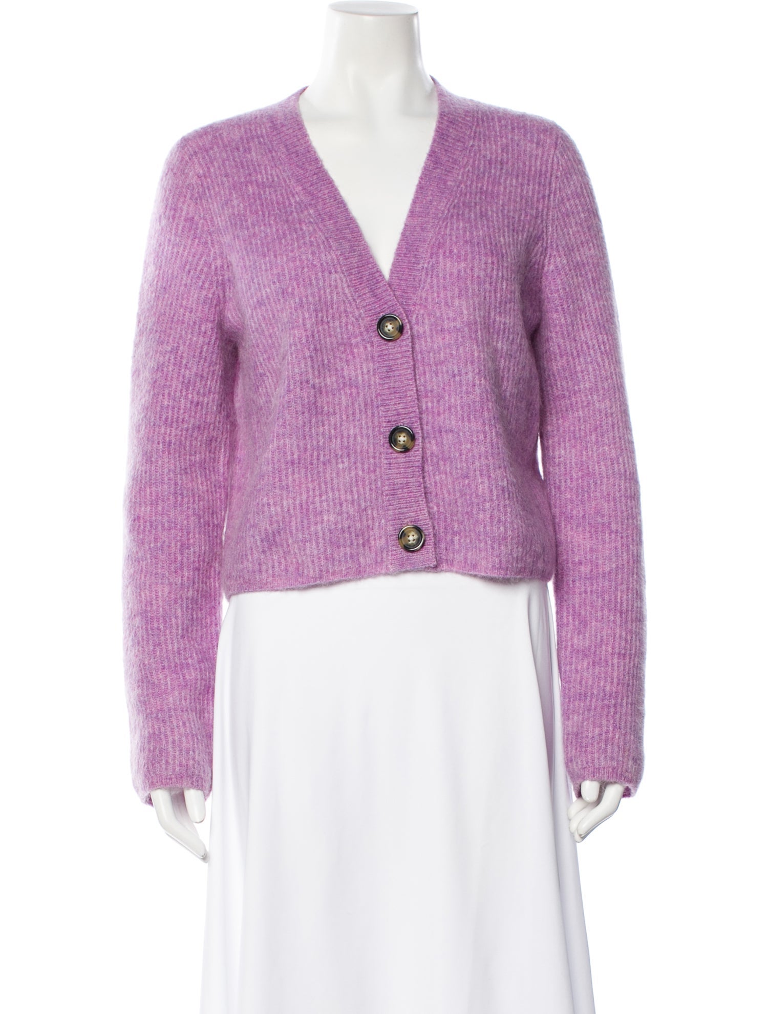 Intermix V-Neck Sweater
