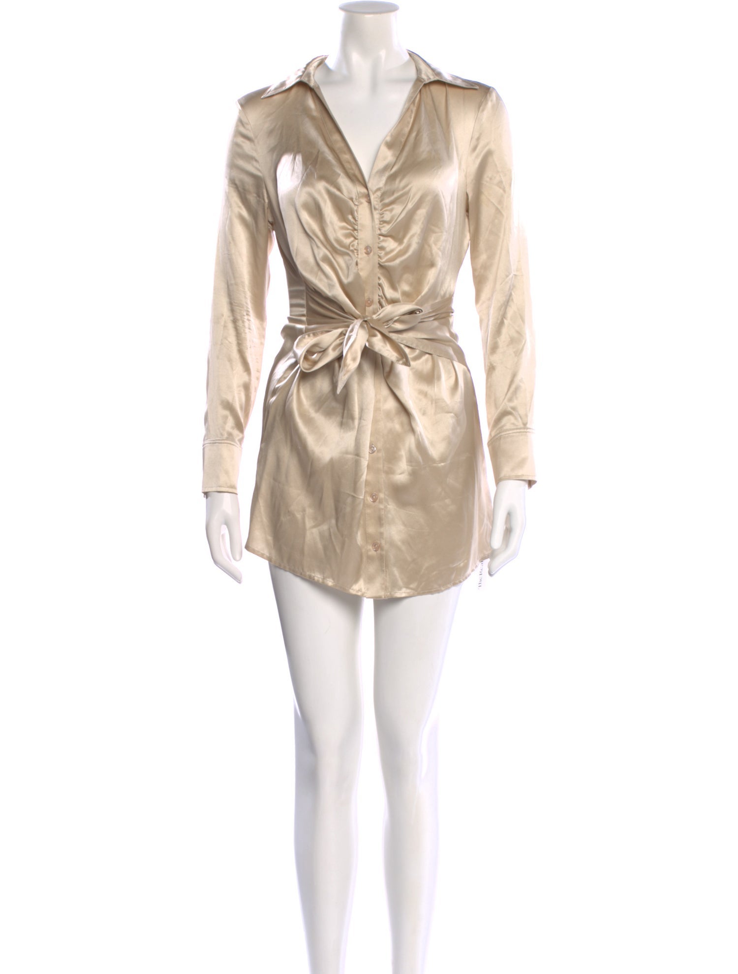 Intermix Silk Mini Dress