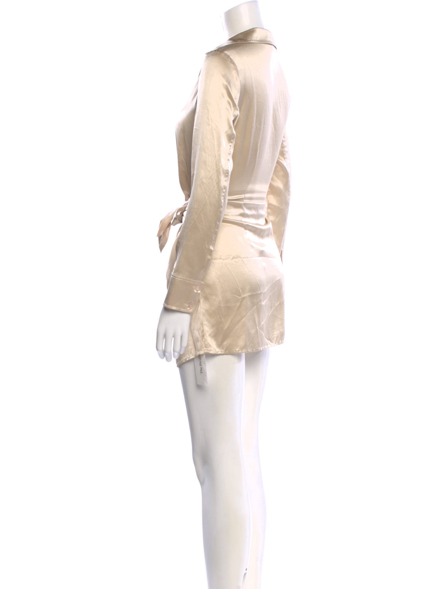 Intermix Silk Mini Dress