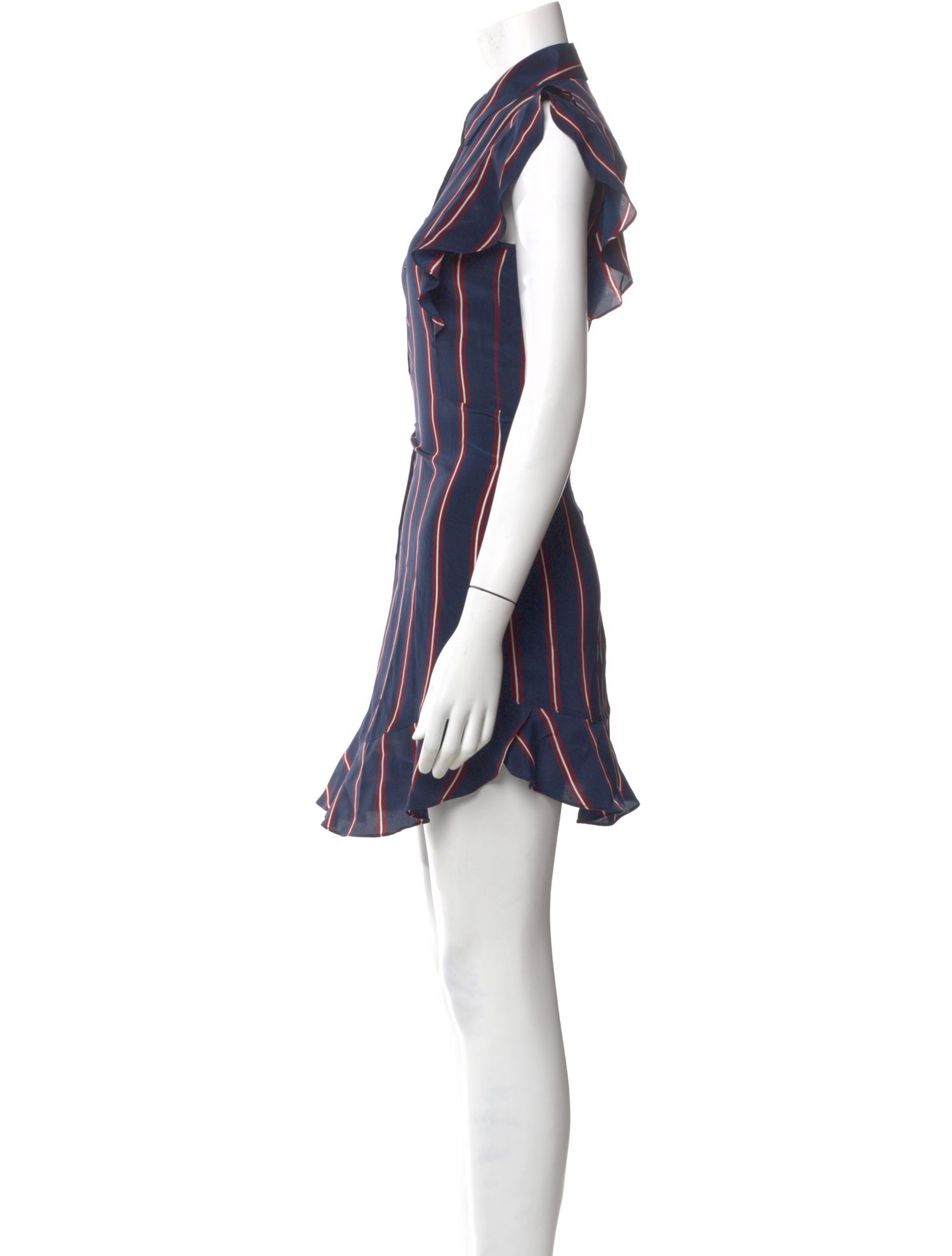 Intermix Striped Mini Dress