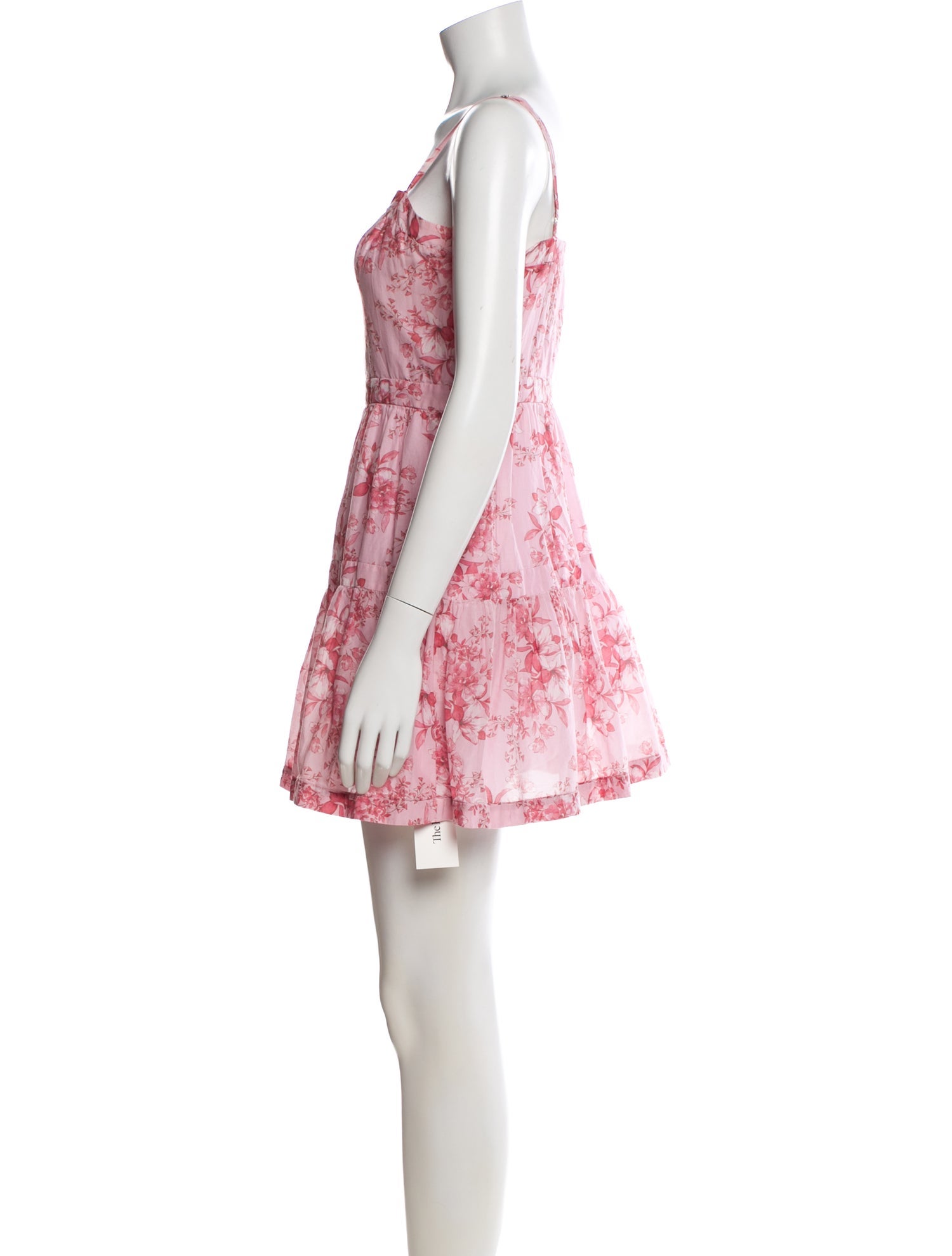 Intermix Floral Print Mini Dress