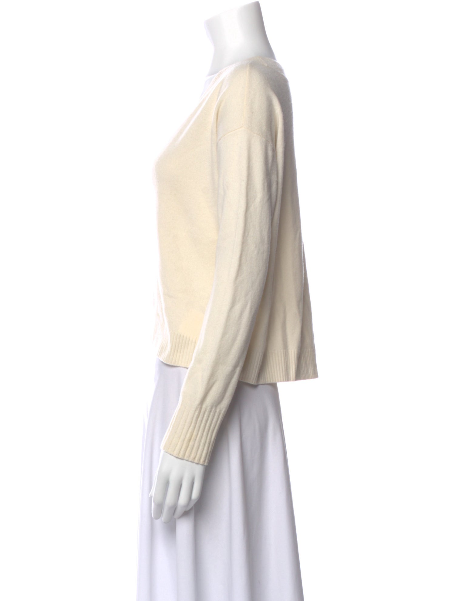 Intermix Cashmere V-Neck Sweater