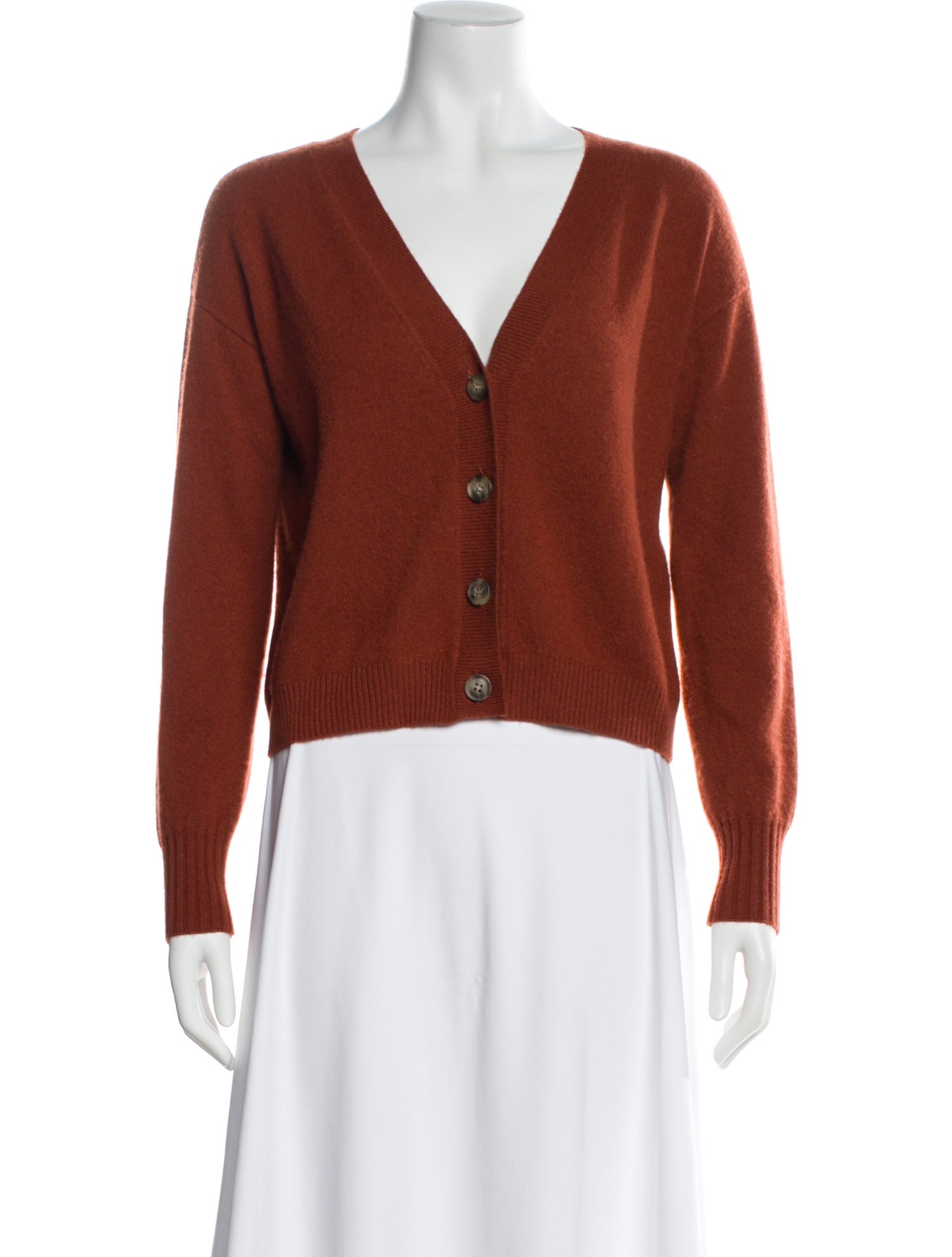 Intermix Cashmere V-Neck Sweater