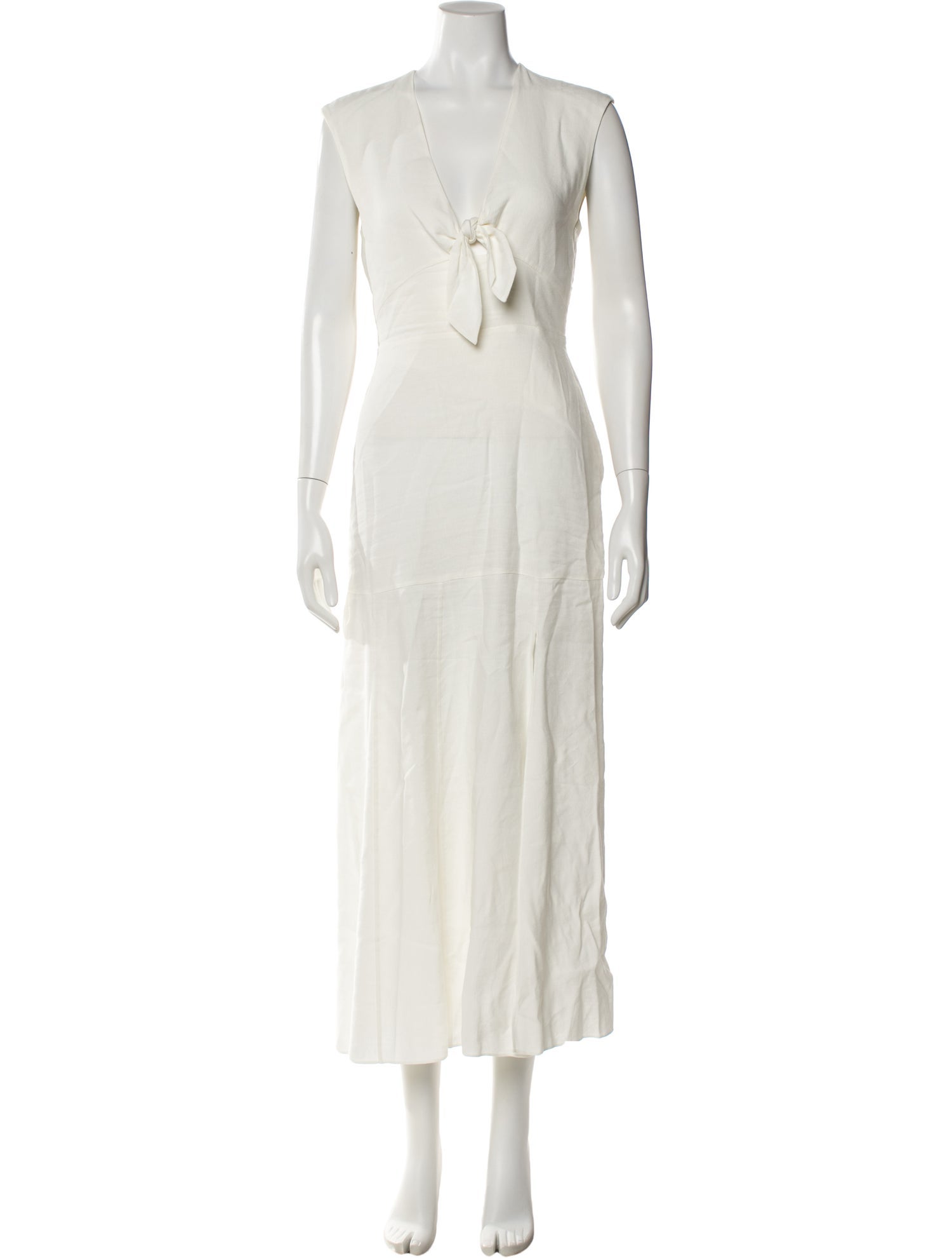 Intermix V-Neck Long Dress