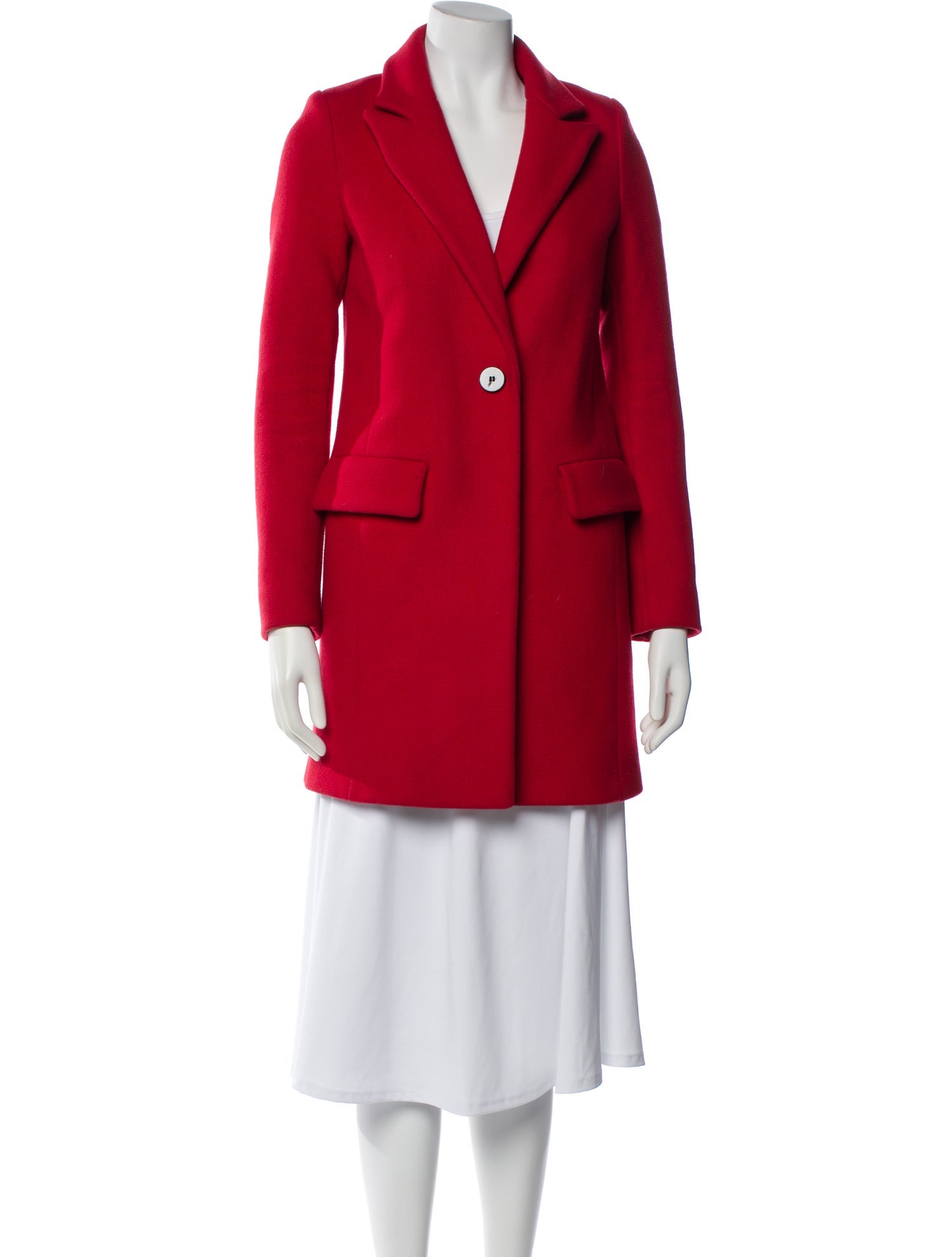 Intermix Wool Peacoat