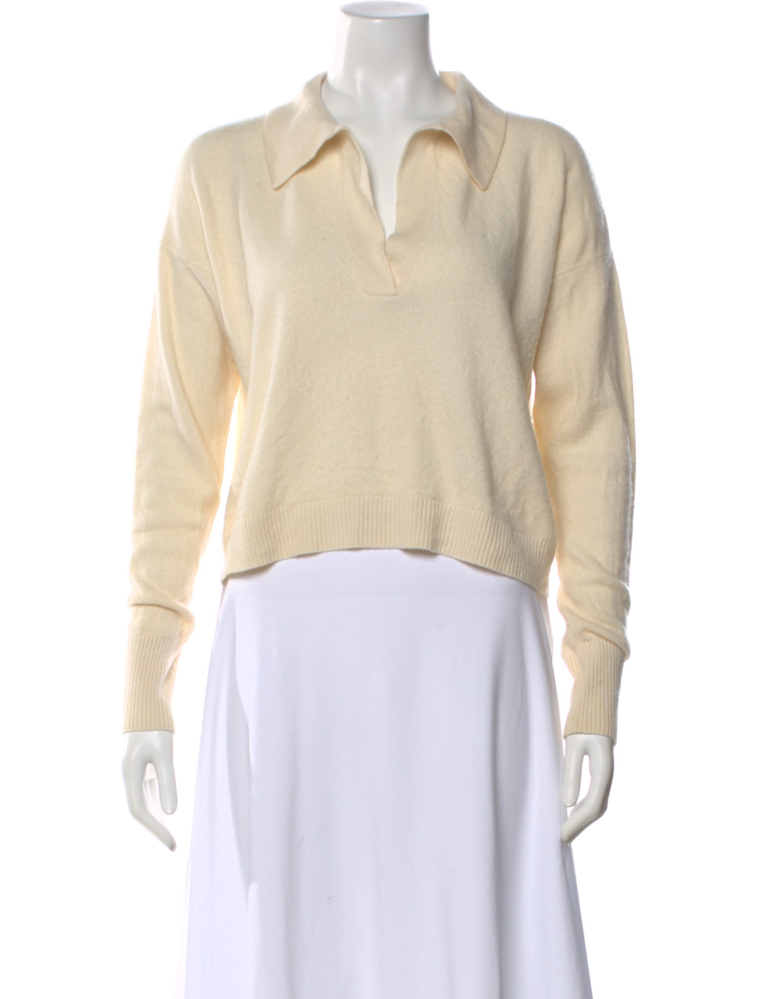 Intermix Cashmere V-Neck Sweater