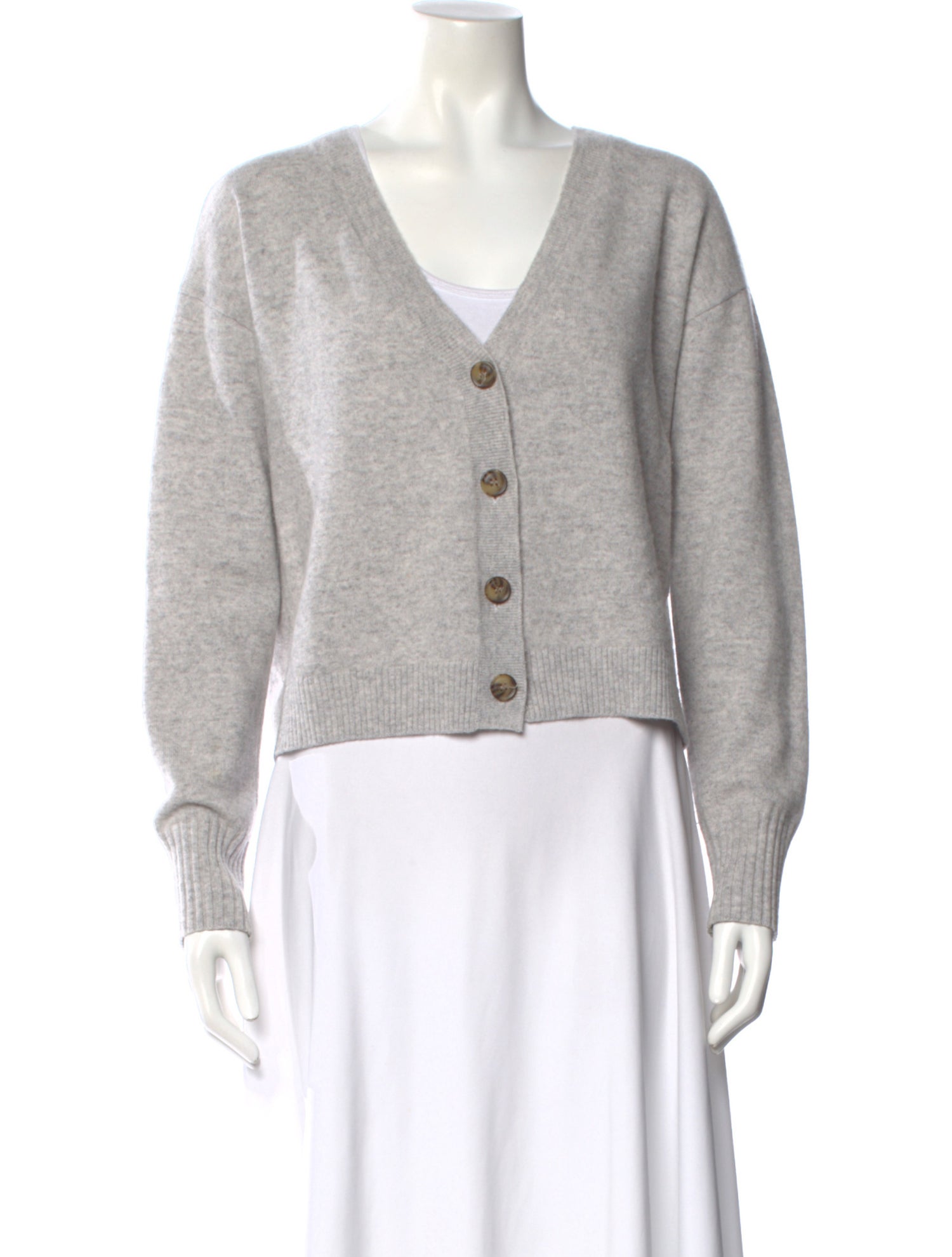 Intermix Cashmere V-Neck Sweater