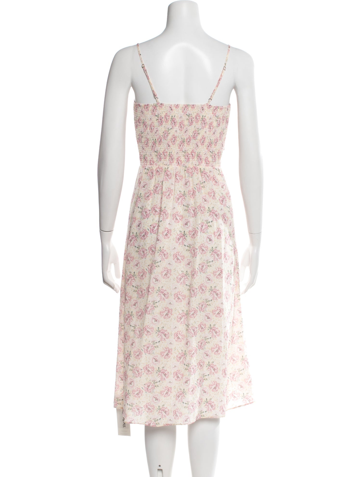 intermix pink dress Intermix Womens 4 Blush Pink Goat Suede Sleeveless Cut Out V-Neck Mini Dress